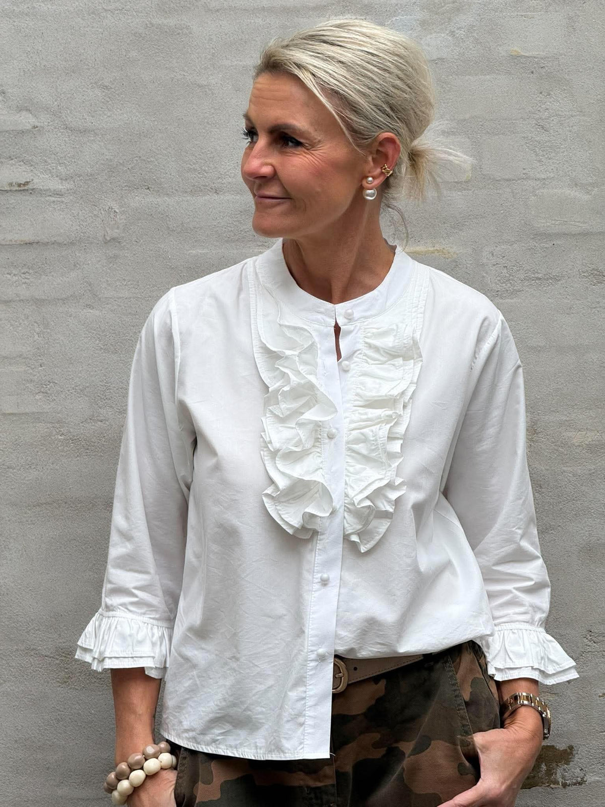 Mary Shirt - White