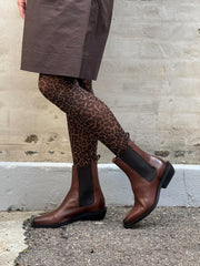 Paalmira Boots - Brun läder