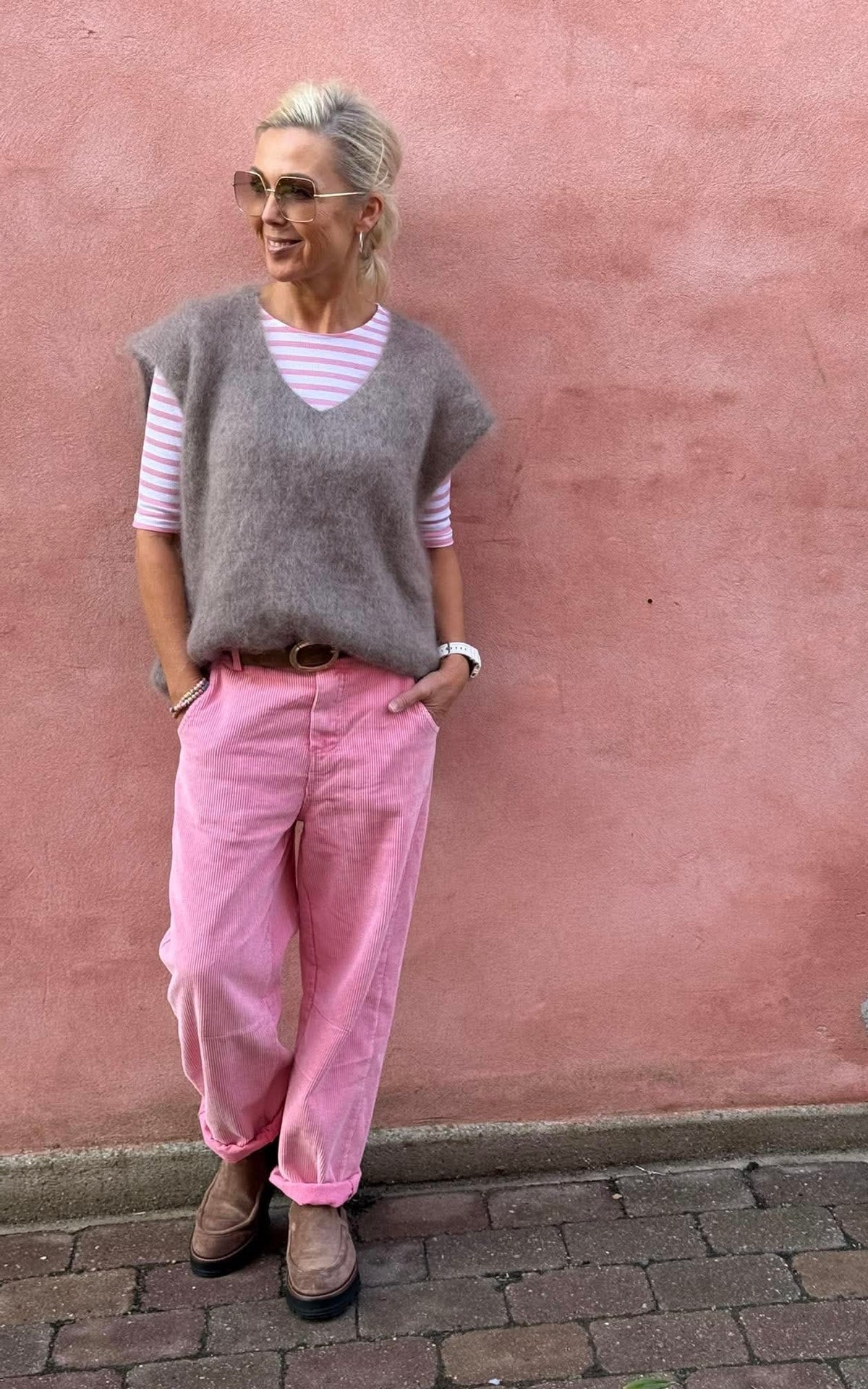 BJOERK Pullover Vest - Taupe