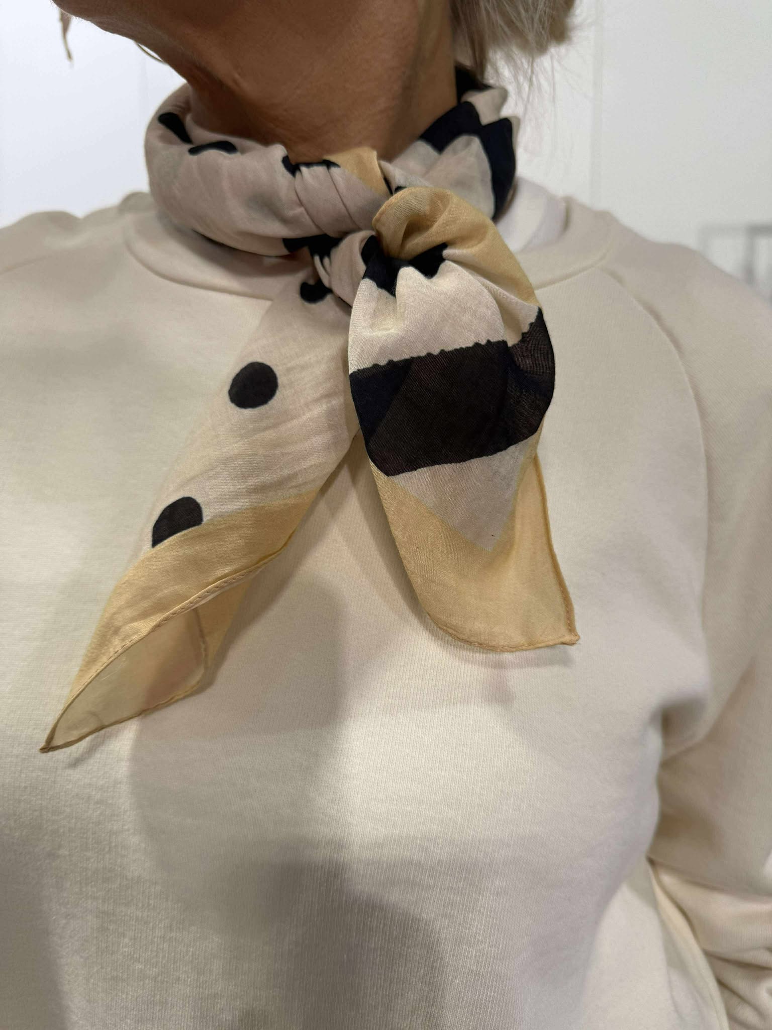 ESTELLE miniscarf - Kräm