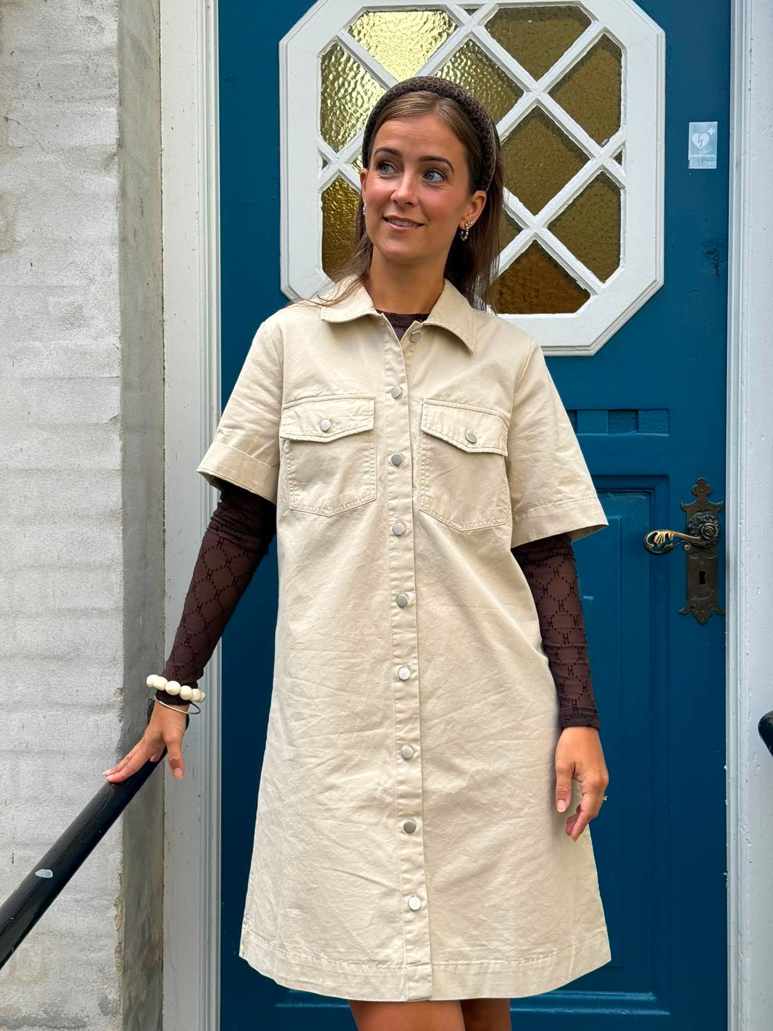 Carrie dress - Sand