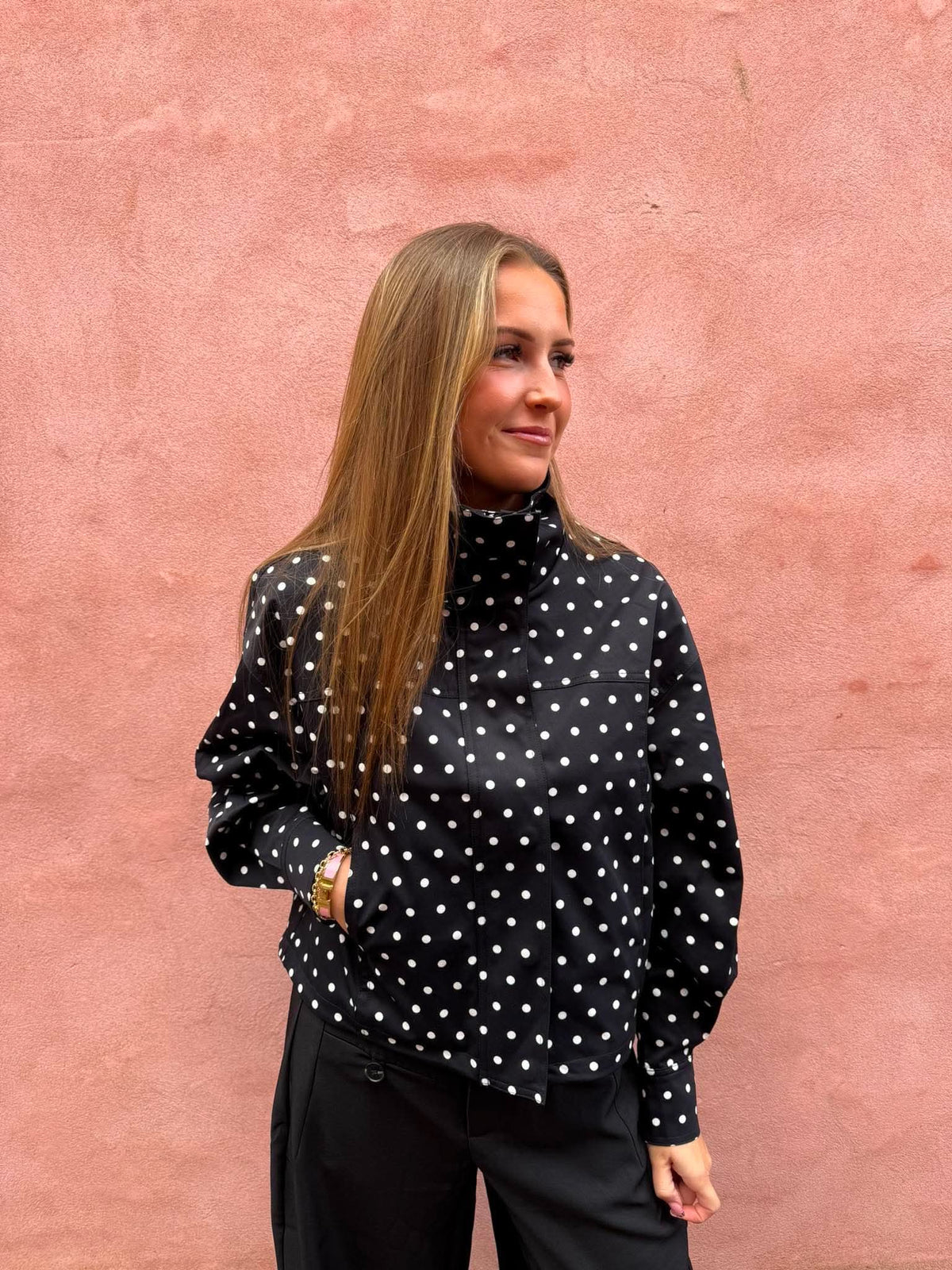 Tirsa Canvasjacka - Ljusrosa