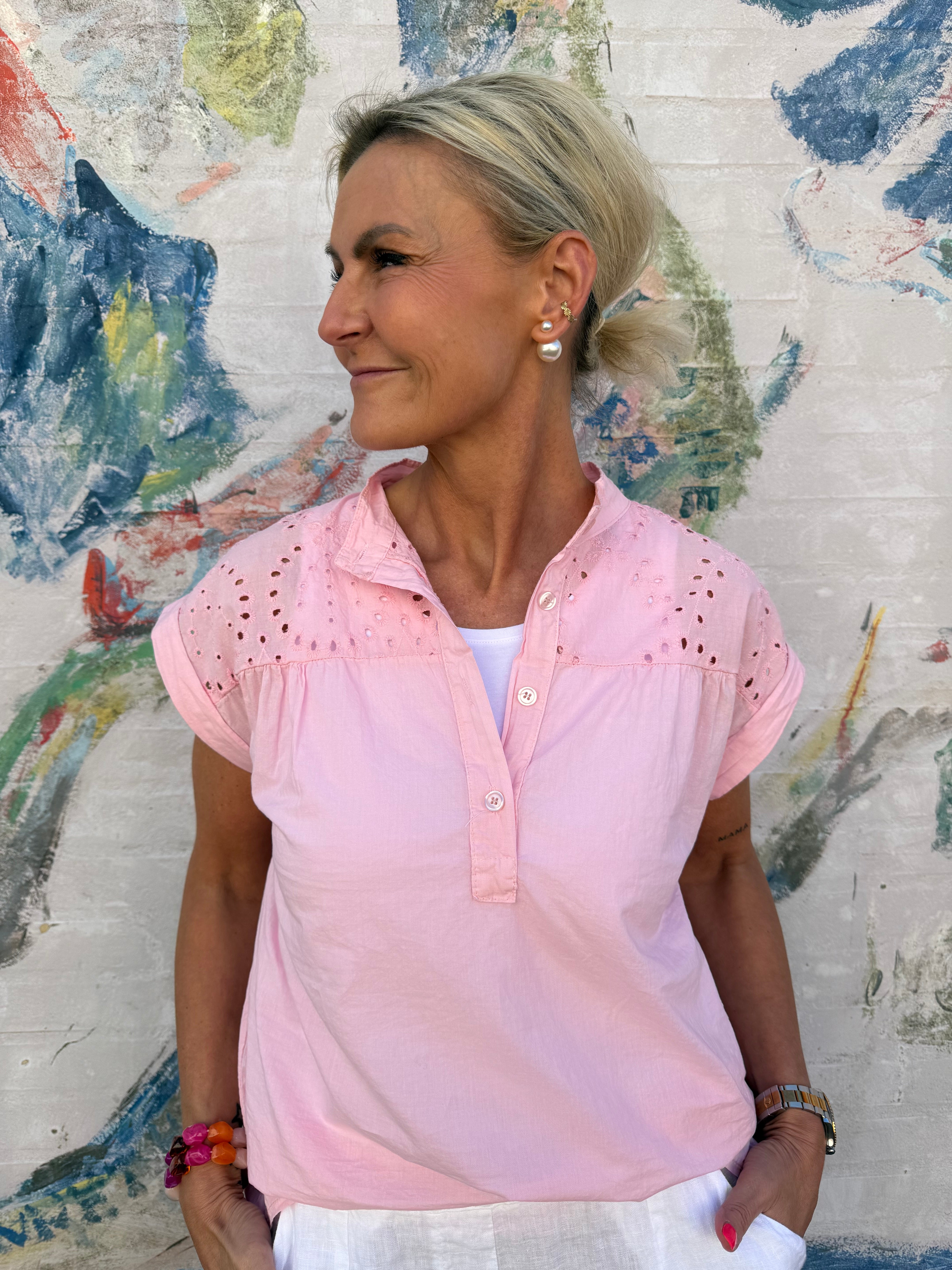 PREORDER-Rebekka Shirt - Pink