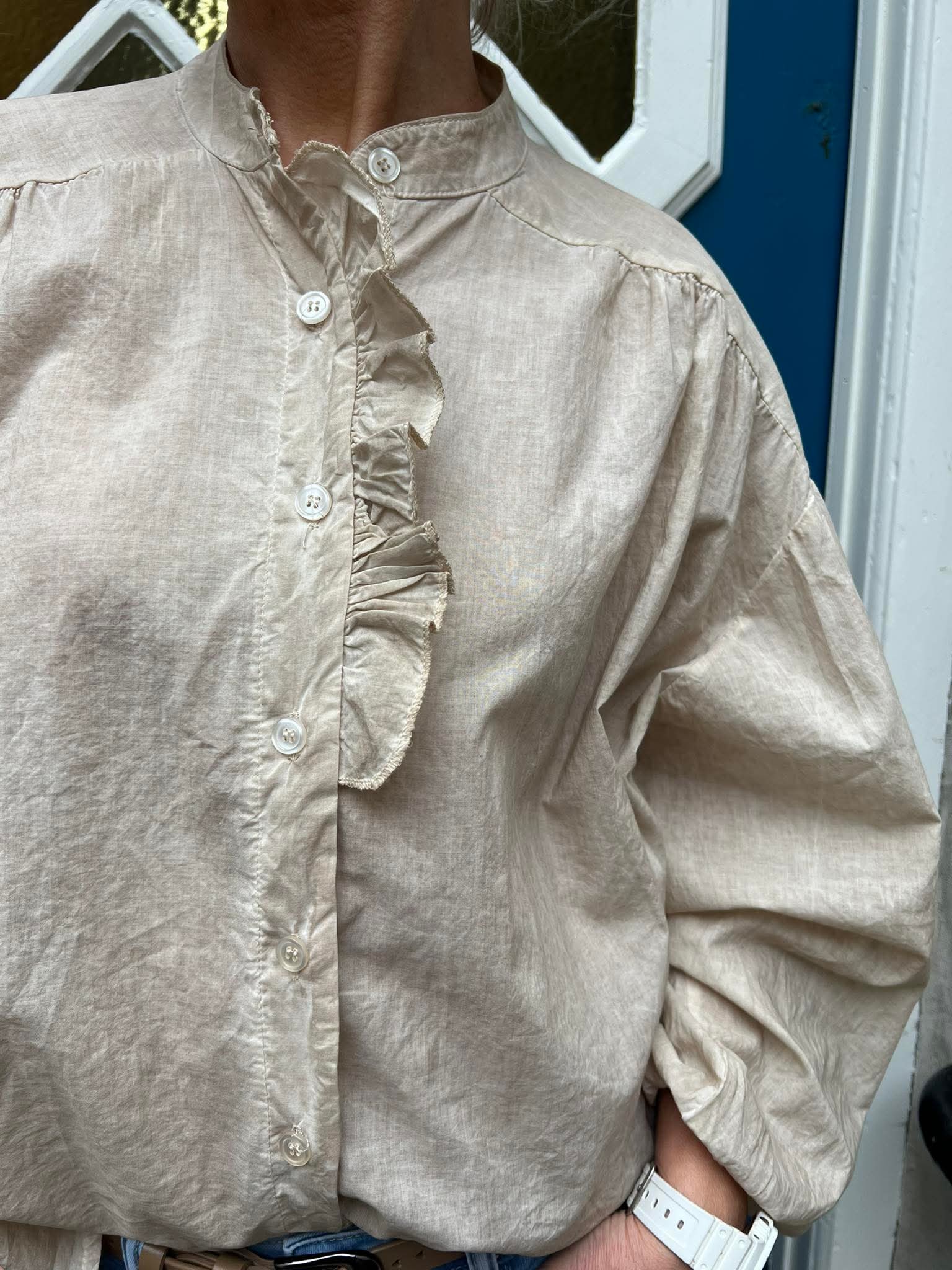 FÖRORDER-OMG Skjorta - Beige