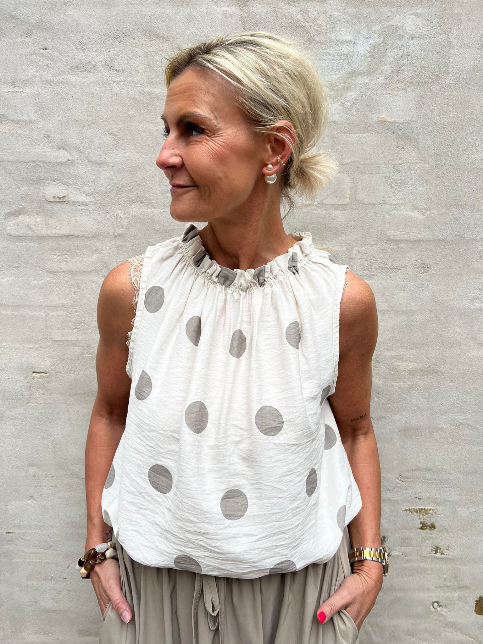 Lucina Top - Beige