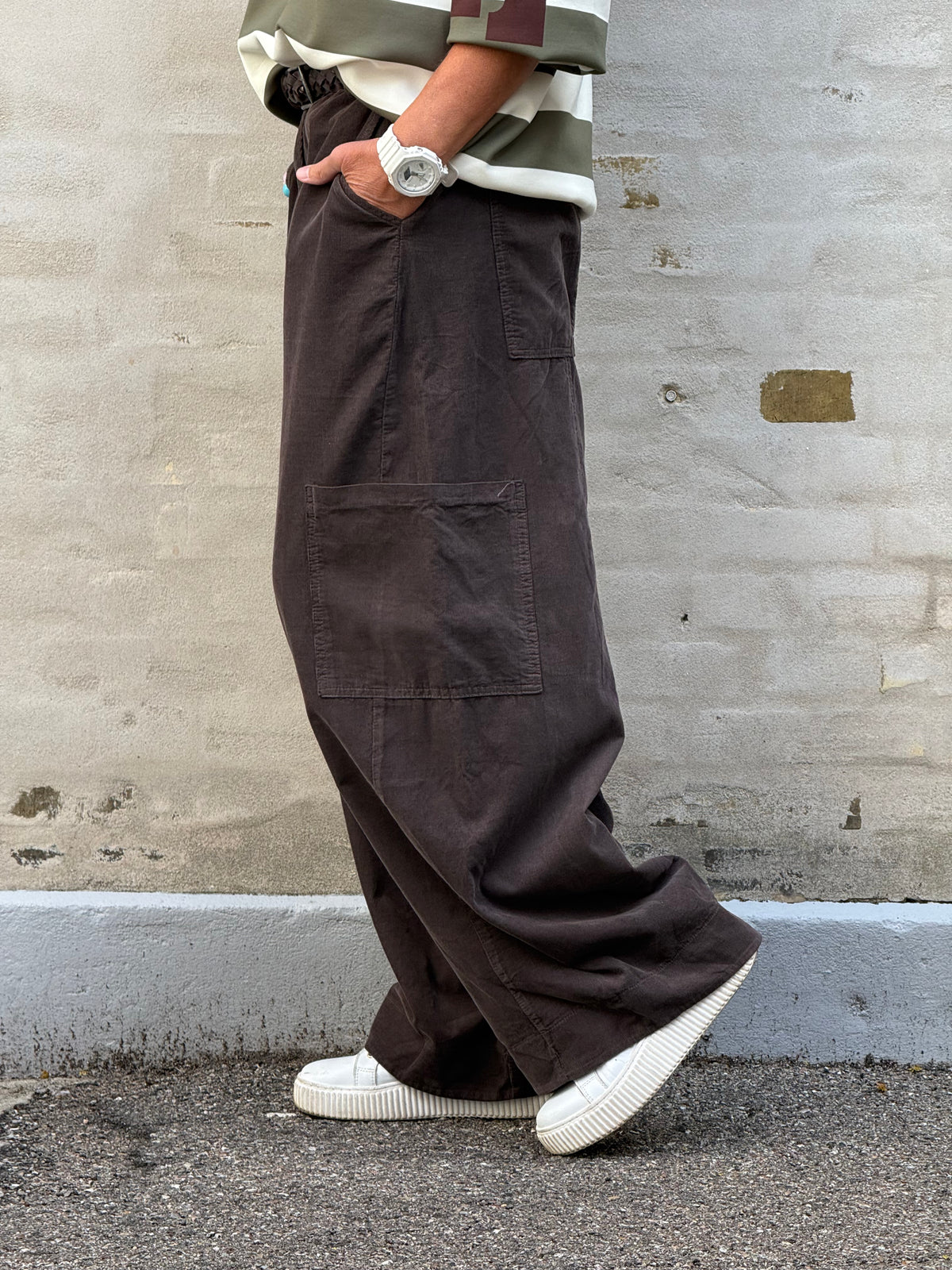Corduroy Pants - Brown