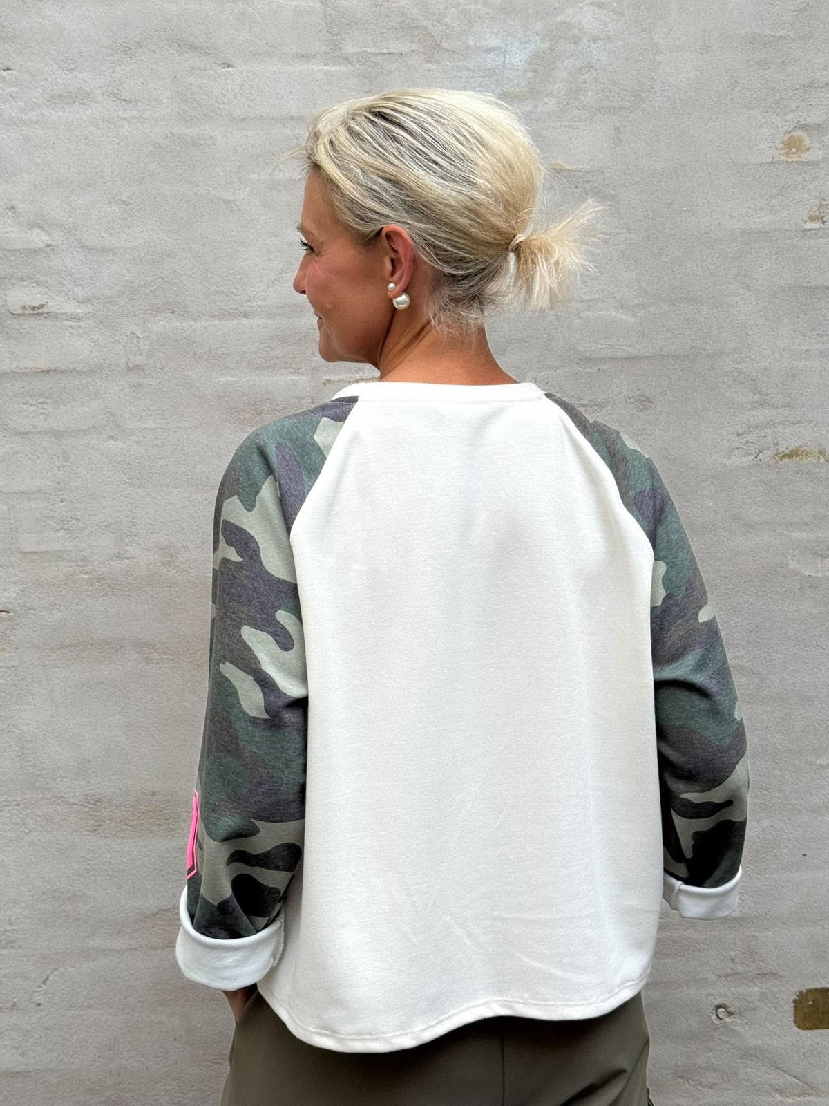 NYC Sweat -  White/Military