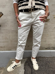 Brita cropped byxor - Svart