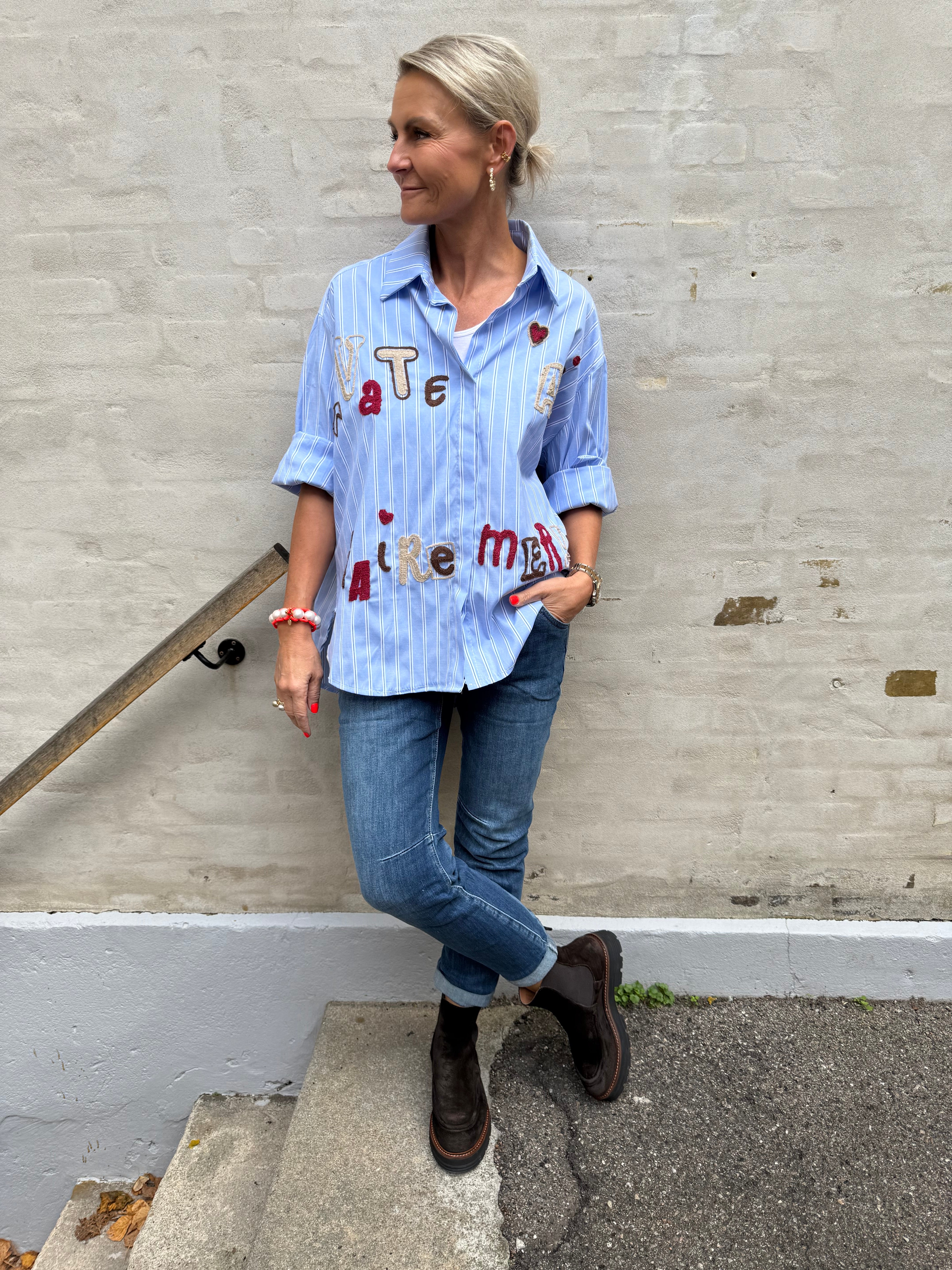 Donna Jeans - Denimblå