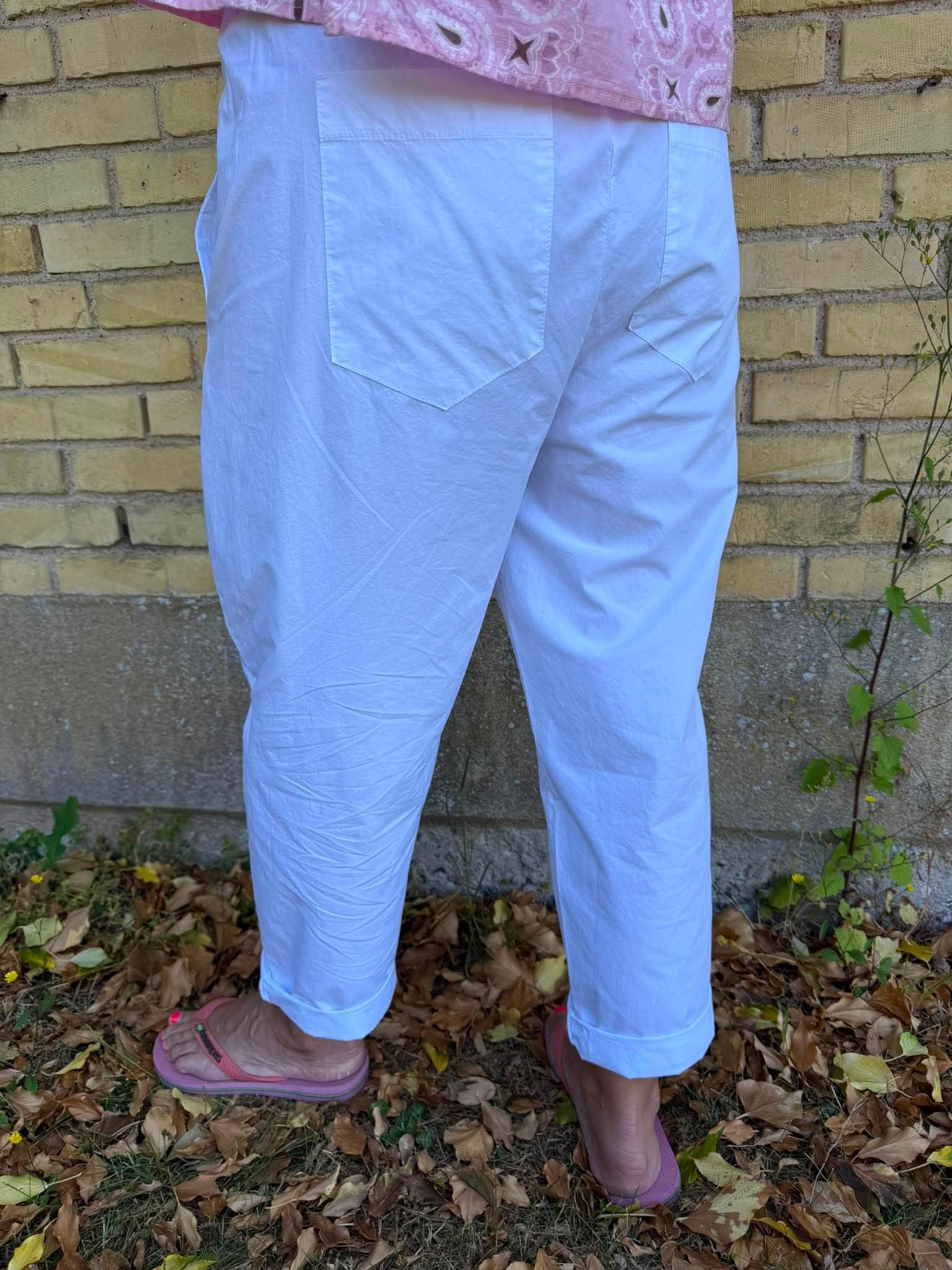 Gina Pants - Optical White