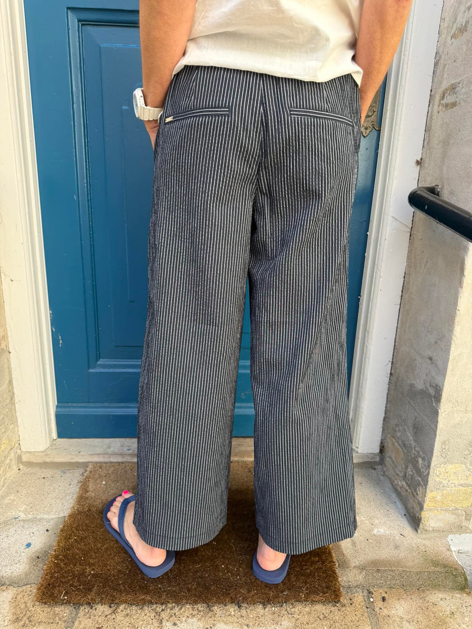 Emee Stripe Crash - Deep Blue