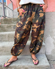 Ballon Pants - Camoflage