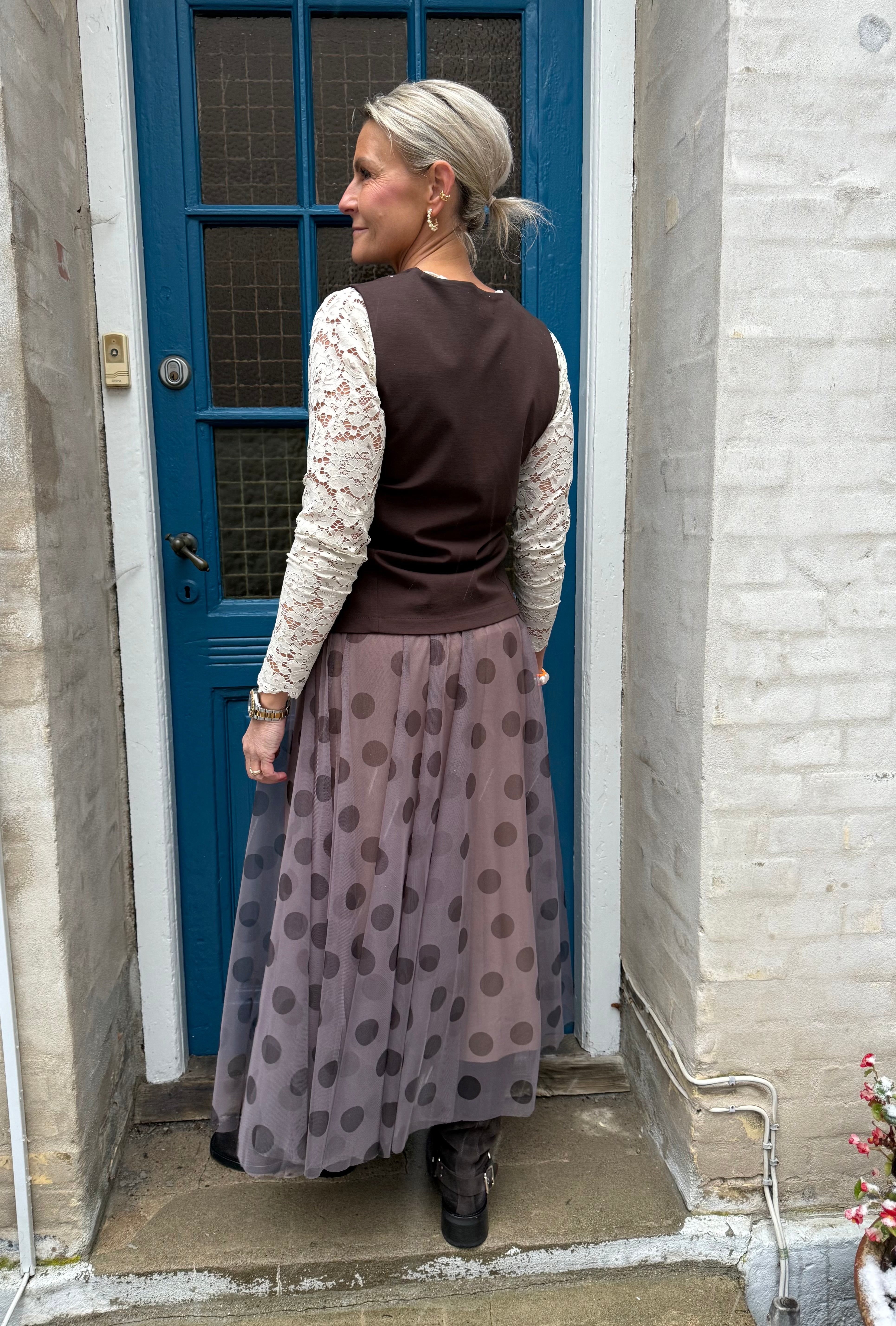 DAVI fritidsväst - Kaffe