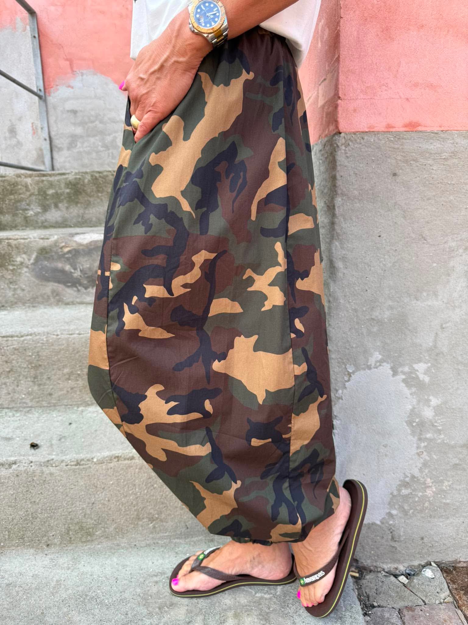 Ballon Pants - Camoflage