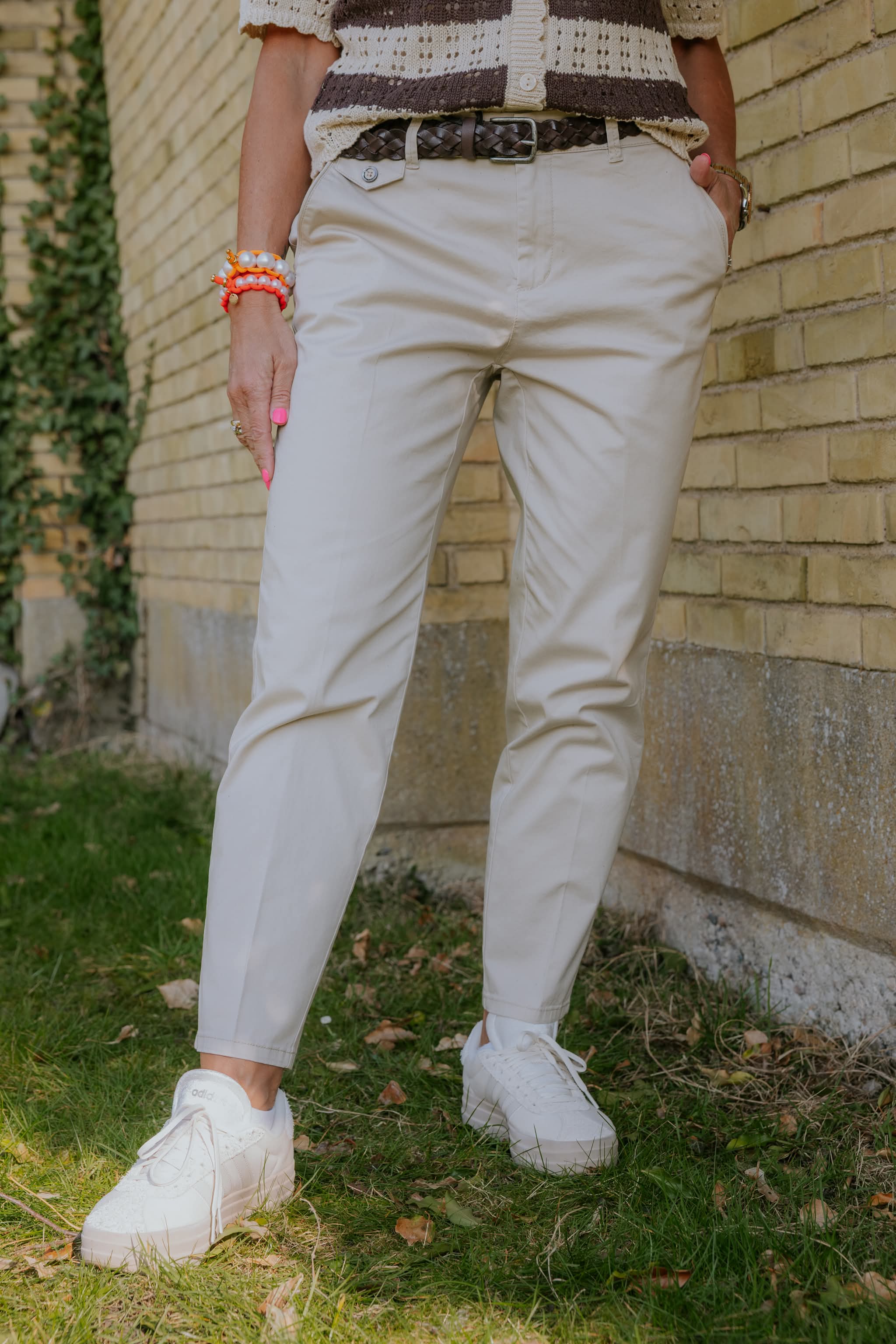 Cargo joggingbyxor - Cobble Stone