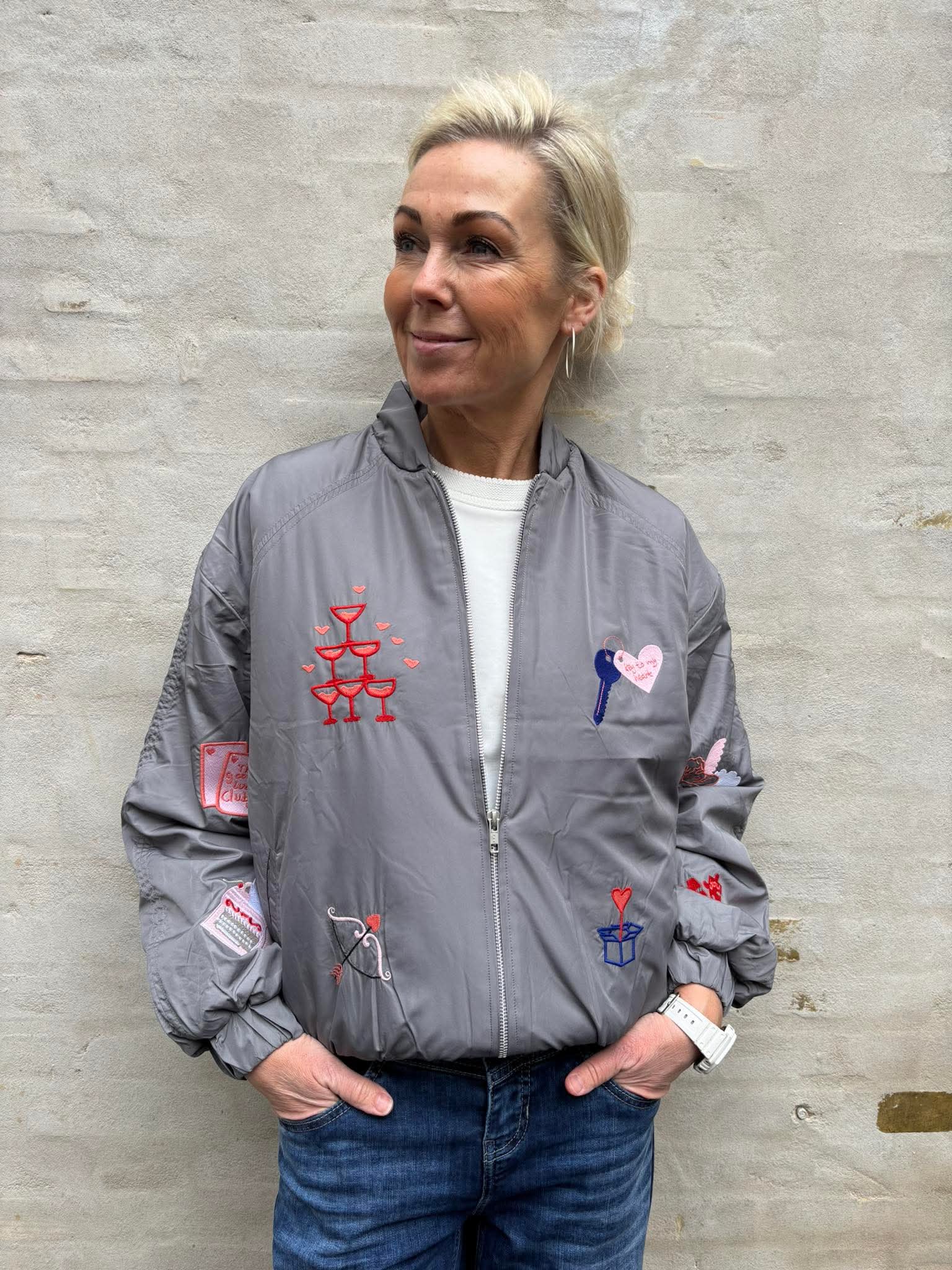 Mi Amore Bomberjacka - Grå