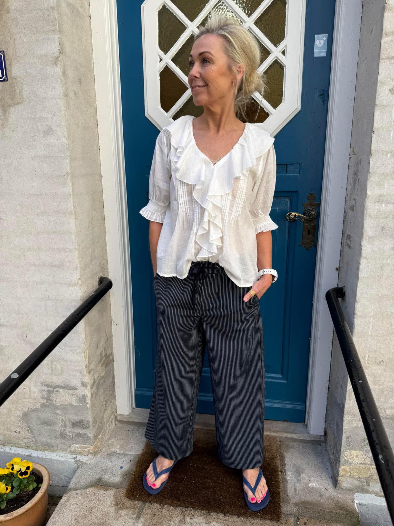 Musso Blouse - Spring Gardenia
