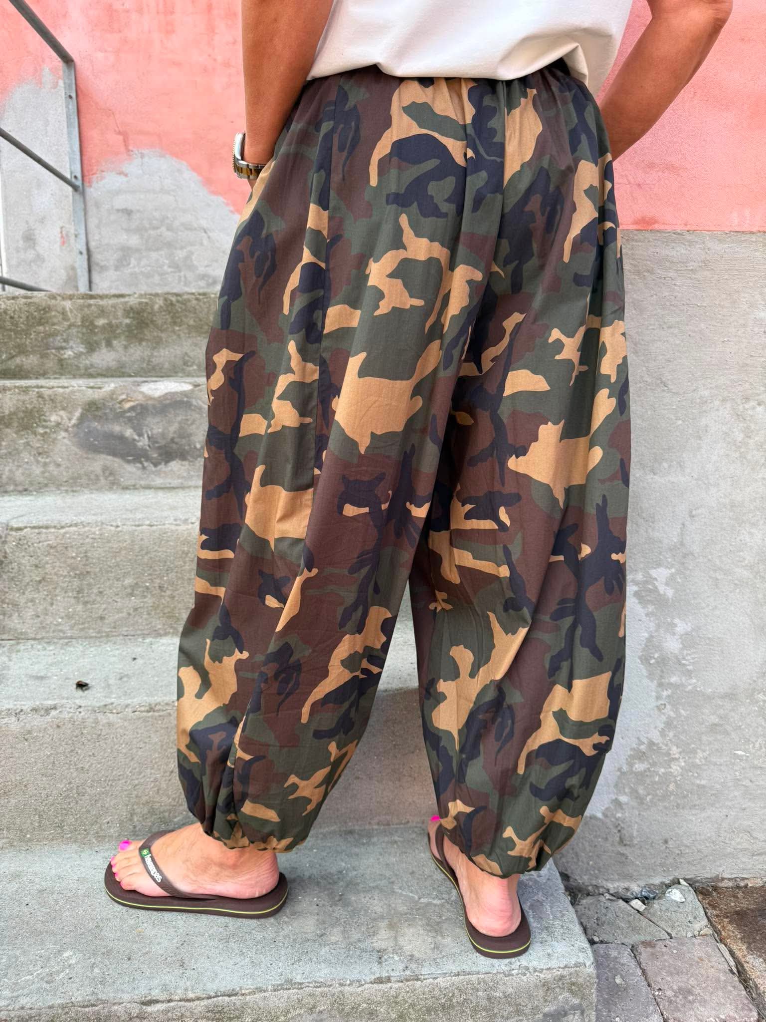 Ballon Pants - Camoflage