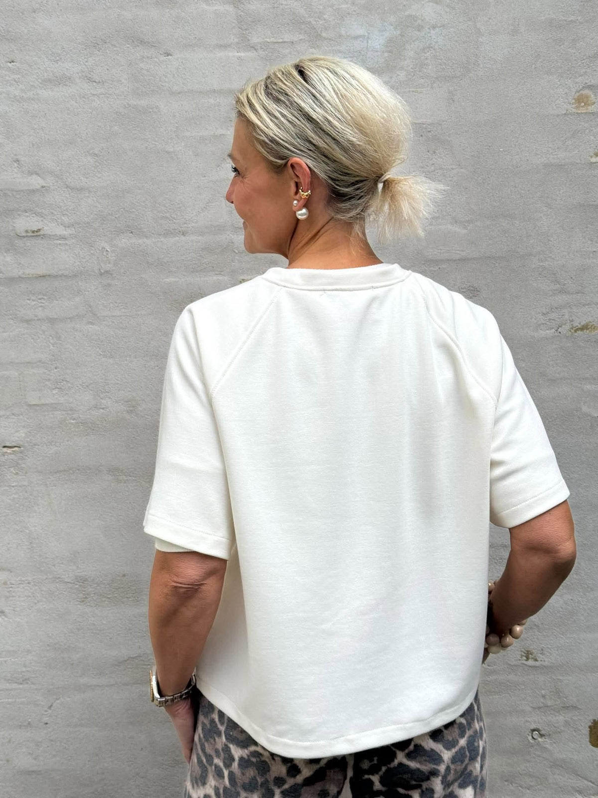 NYC Tee - White/Pink Neon