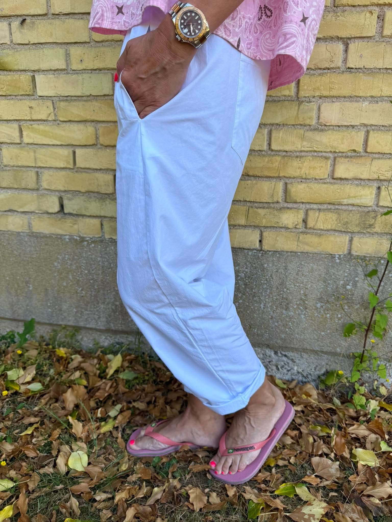 Gina Pants - Optical White