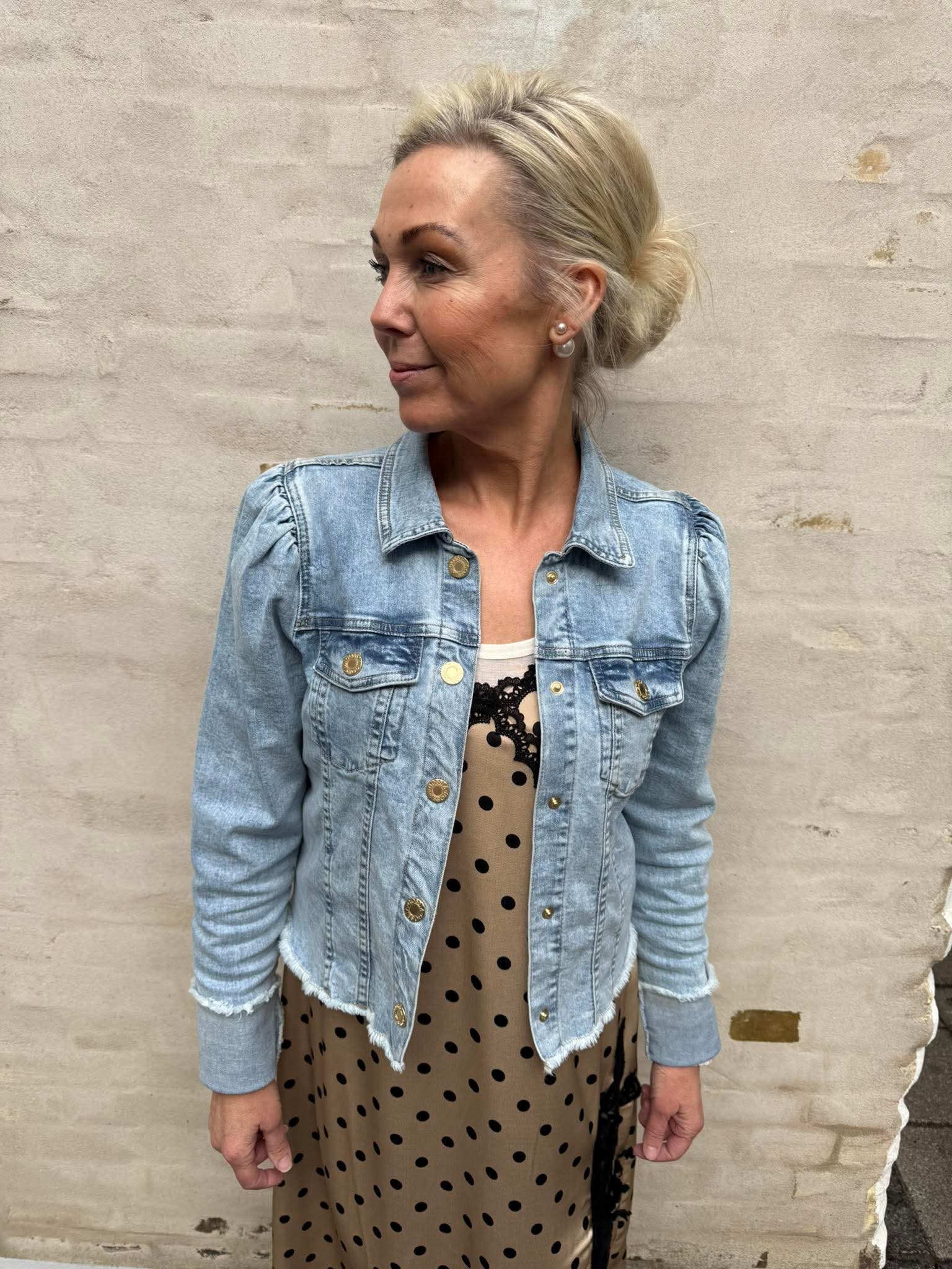 LouiseGO Jo Jacket - Ljusblå Denim
