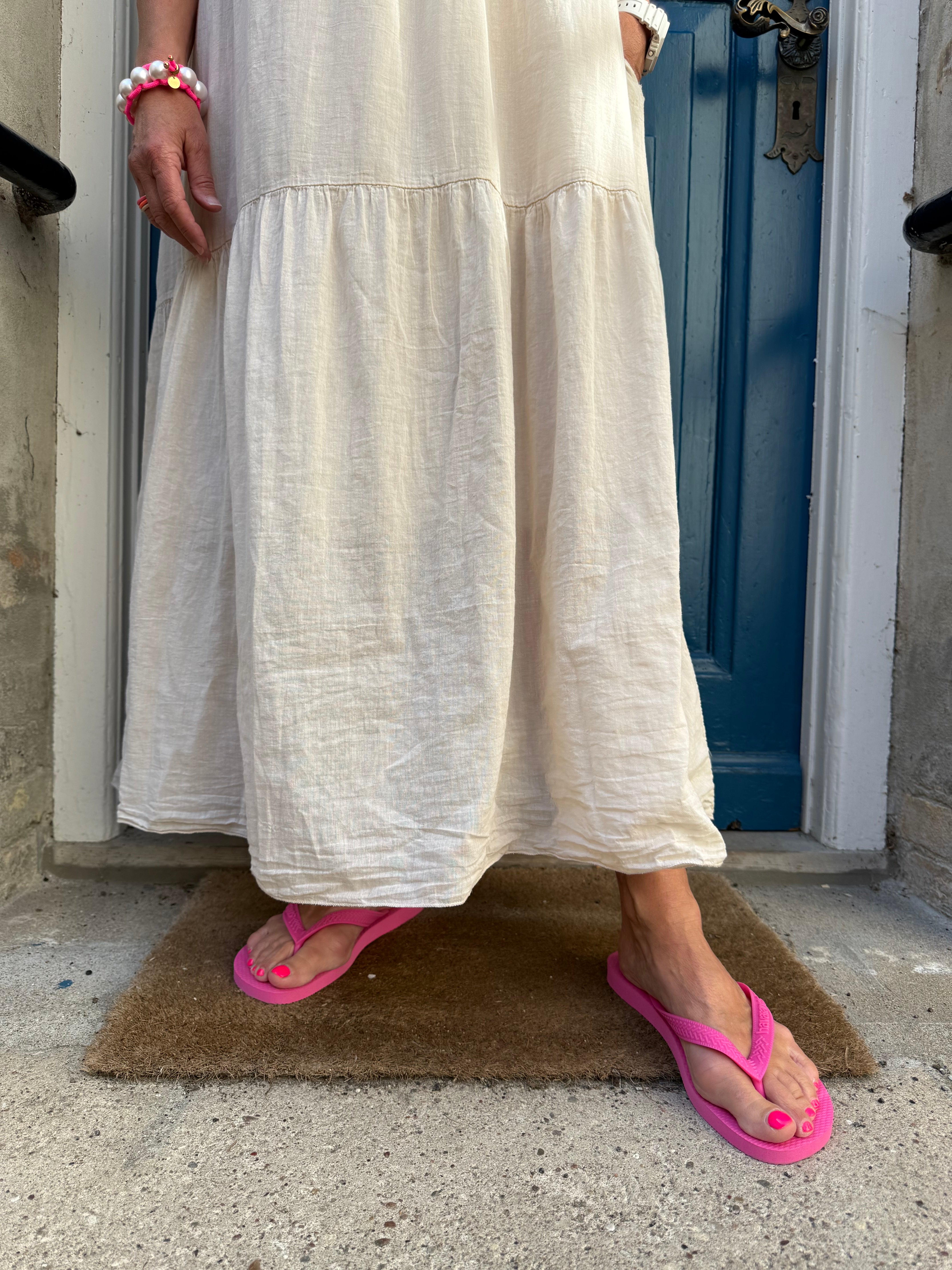 Zenith Dress - Beige