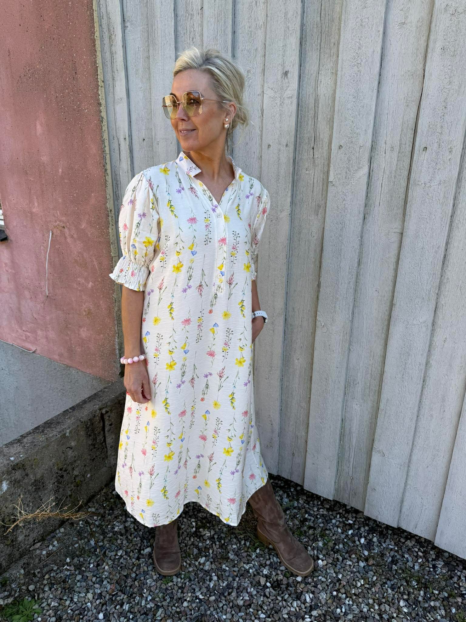 Lauren Dress - Beige