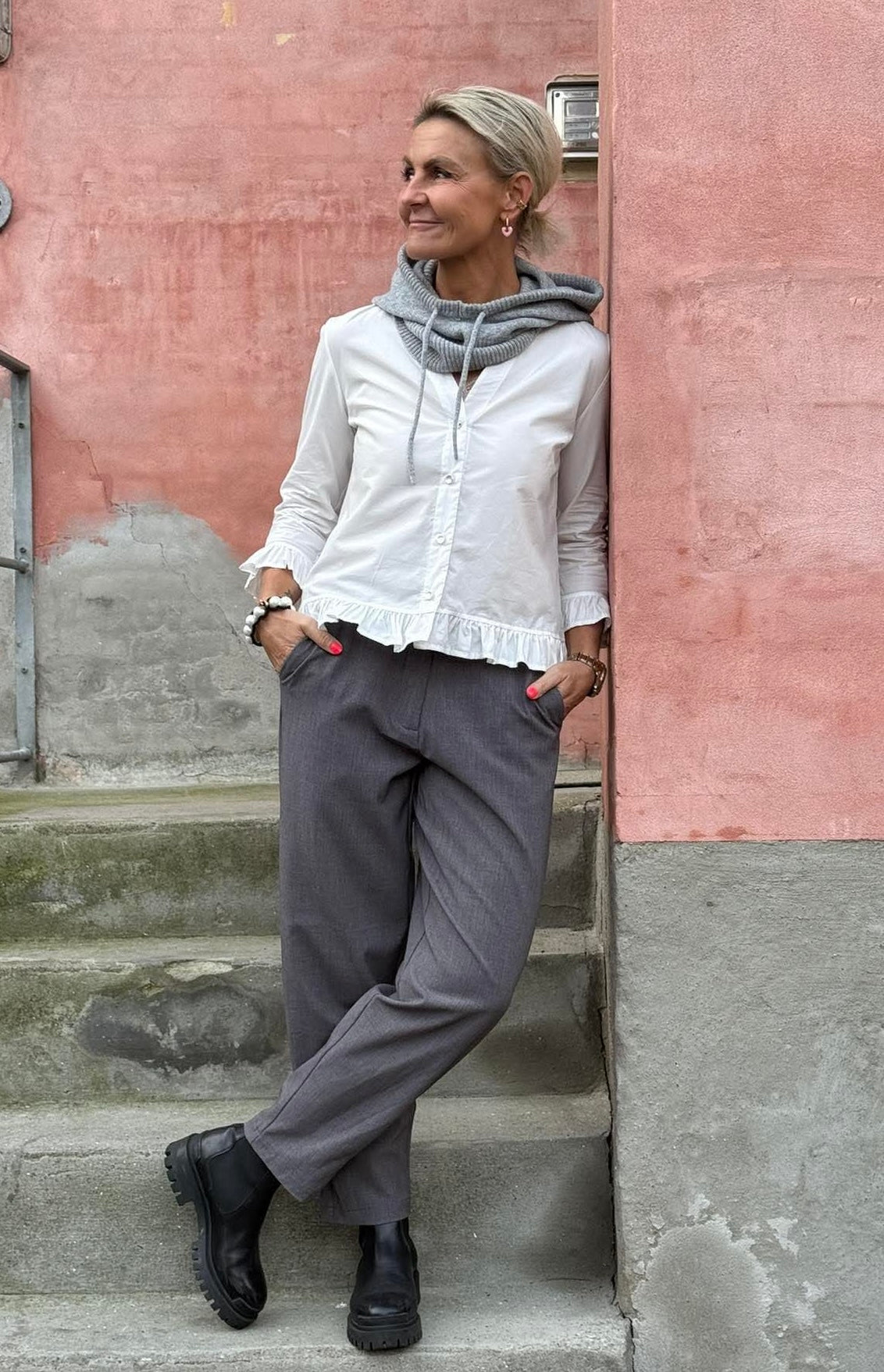 FQSwift Pants - Dark Grey Melange