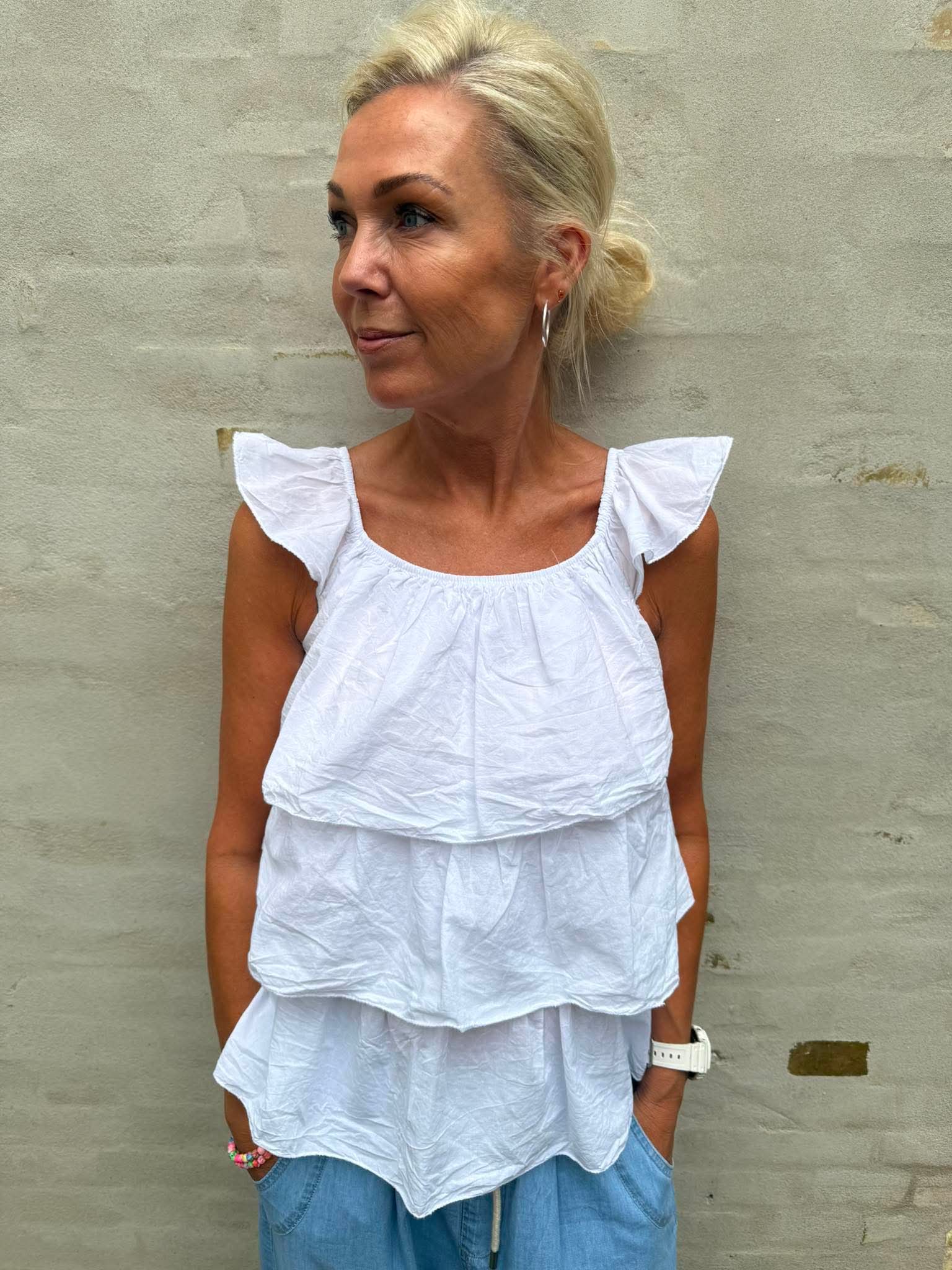 Soffy Top - White
