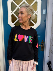 Sweat LOVE - Black/Multi