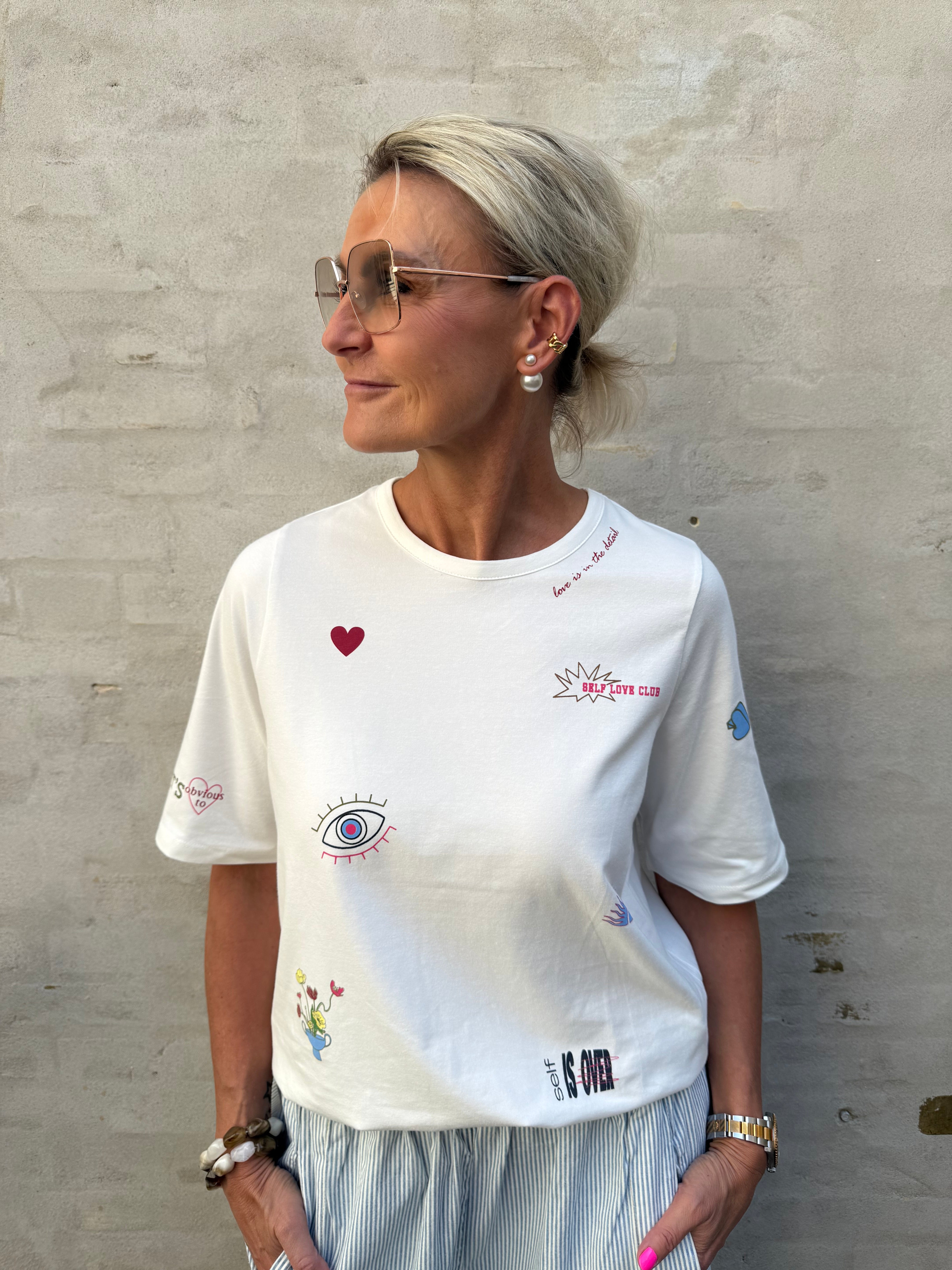 Pando Gith T-shirt - Spring Gardenia
