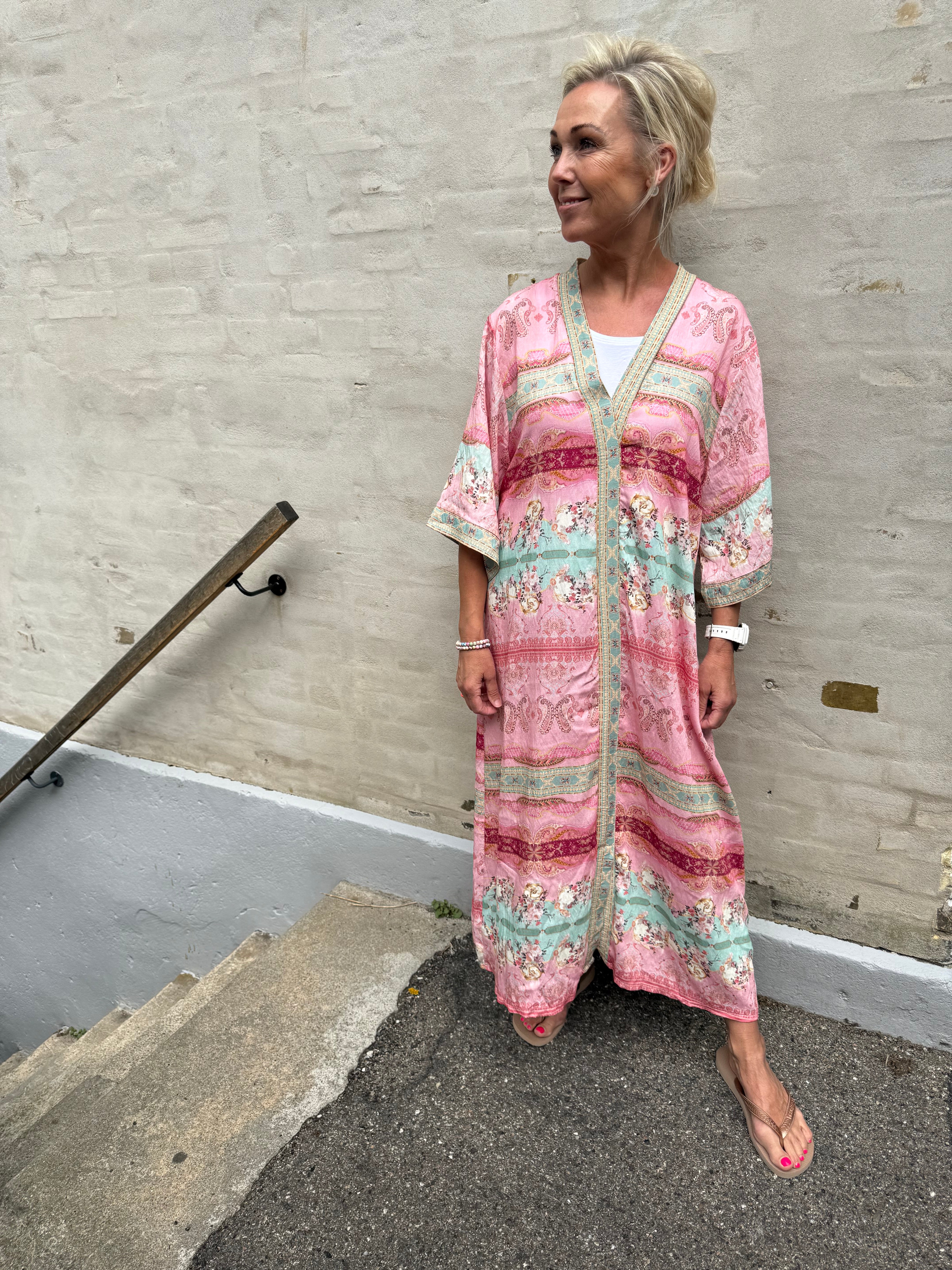 PREORDER-Stefania Dress - Rosa