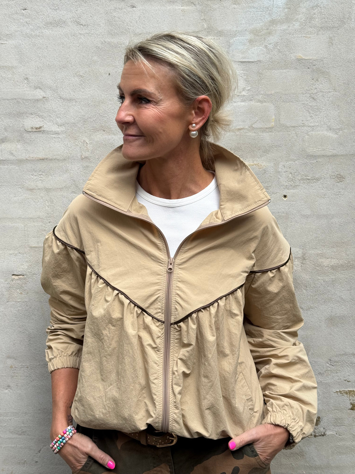 Trixie Jacket - Beige