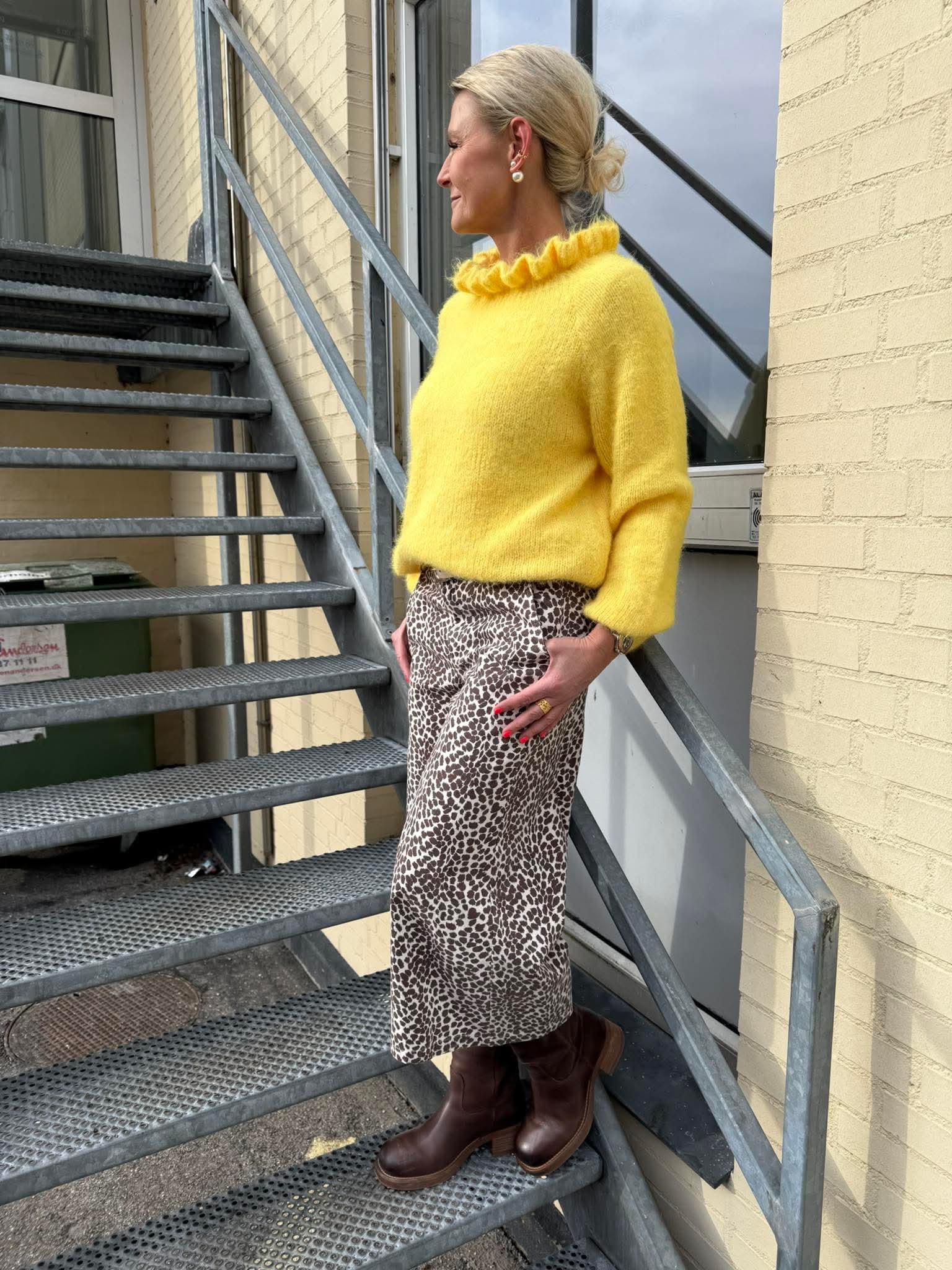 EMBER culottebyxa - Blond hjort