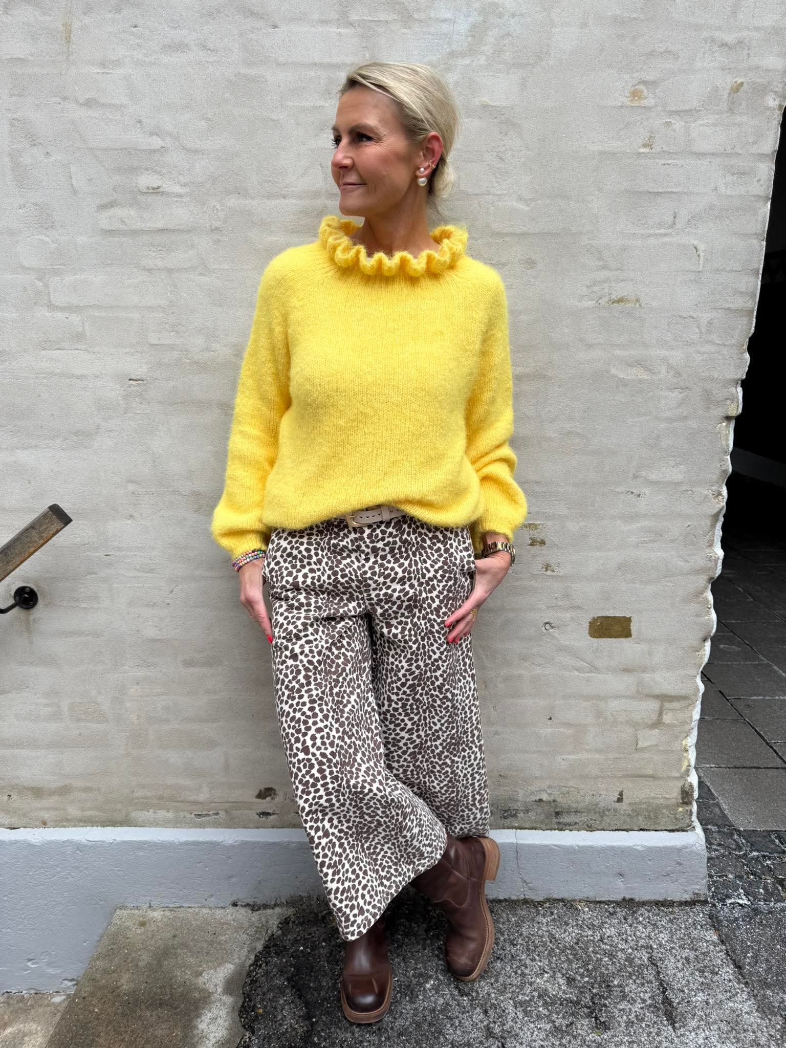 EMBER culottebyxa - Blond hjort