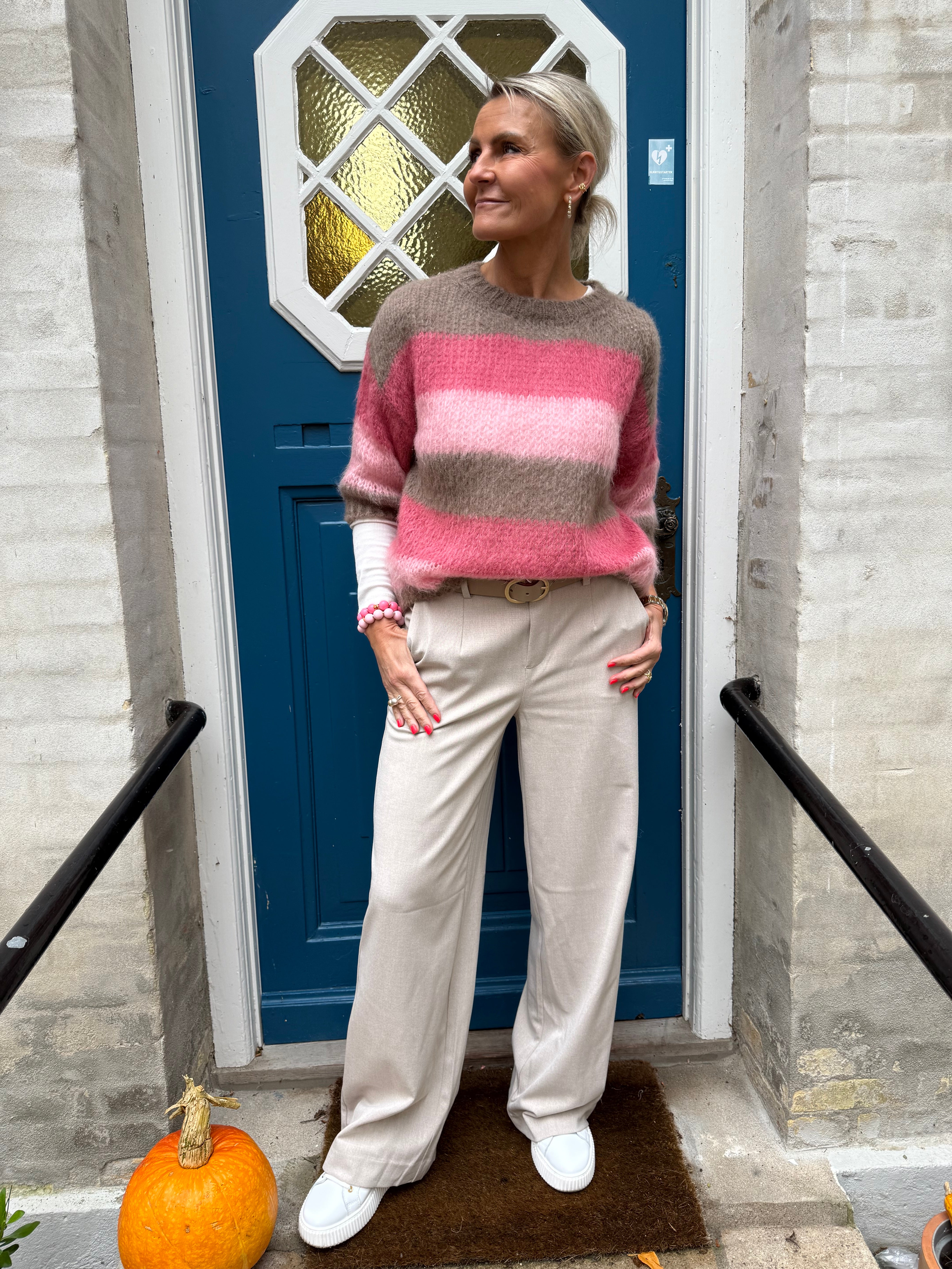 Lisa WIDE byxa - Humus Melange