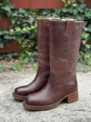 Anneli vintage boots - Brun