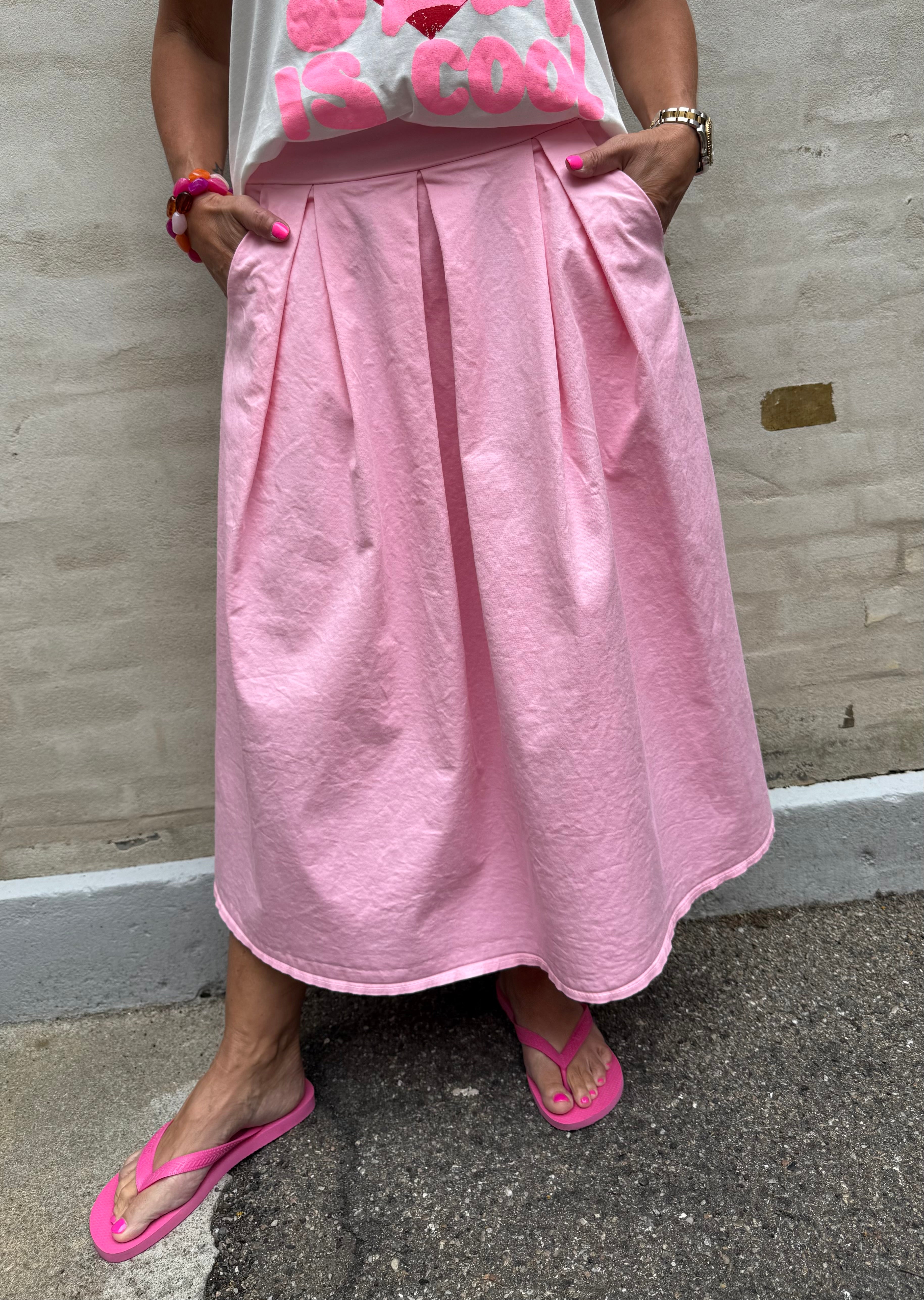 Betty Long Kjol - Rosa