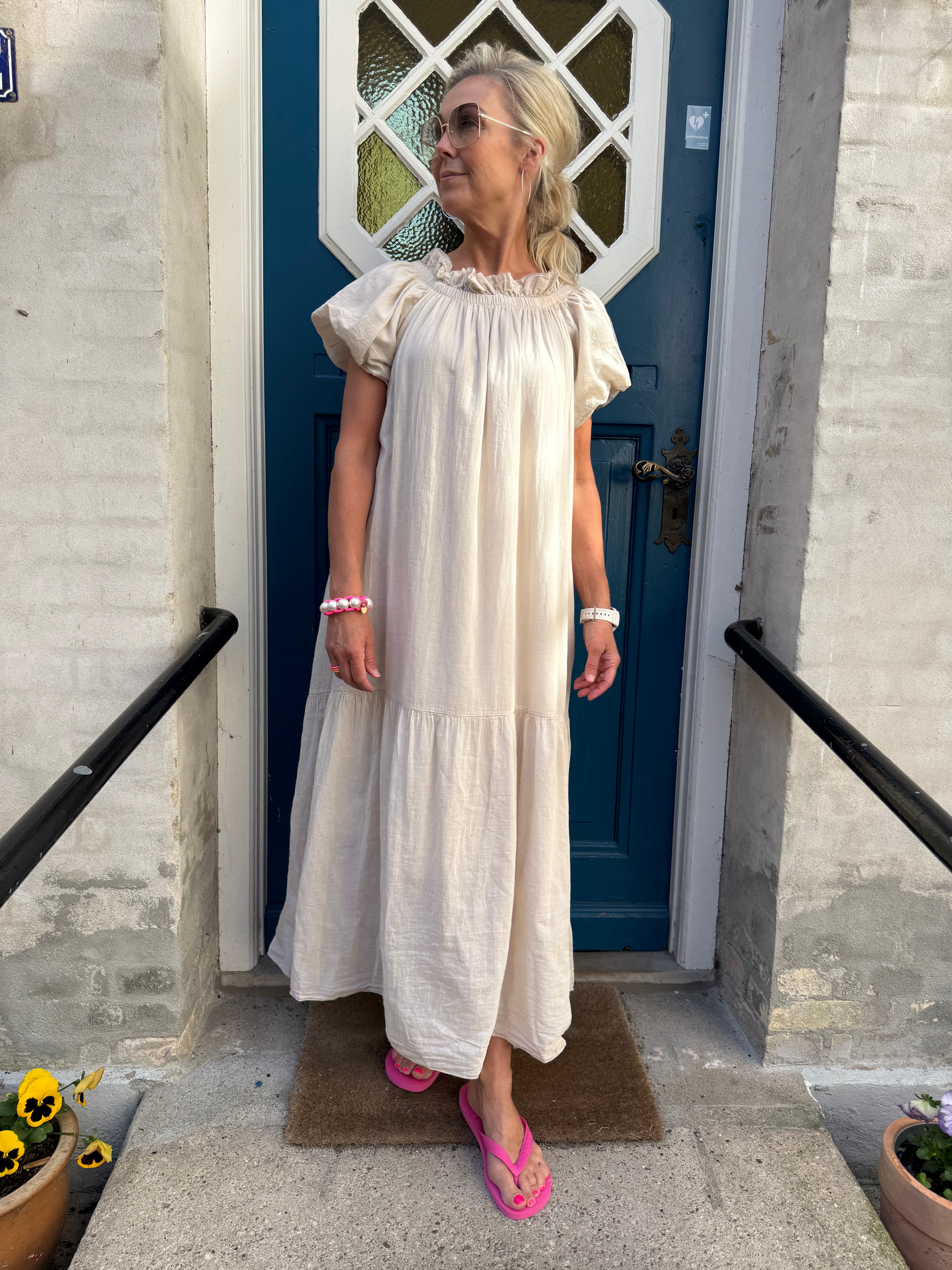 Zenith Dress - Beige
