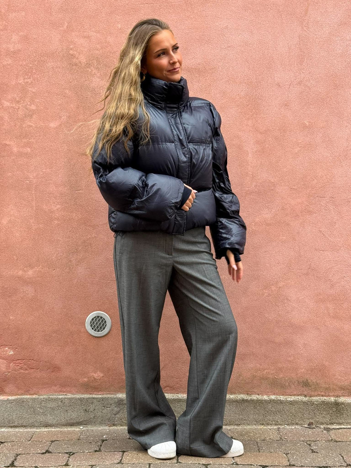 JackyCC Wide Pant - Mid Grey