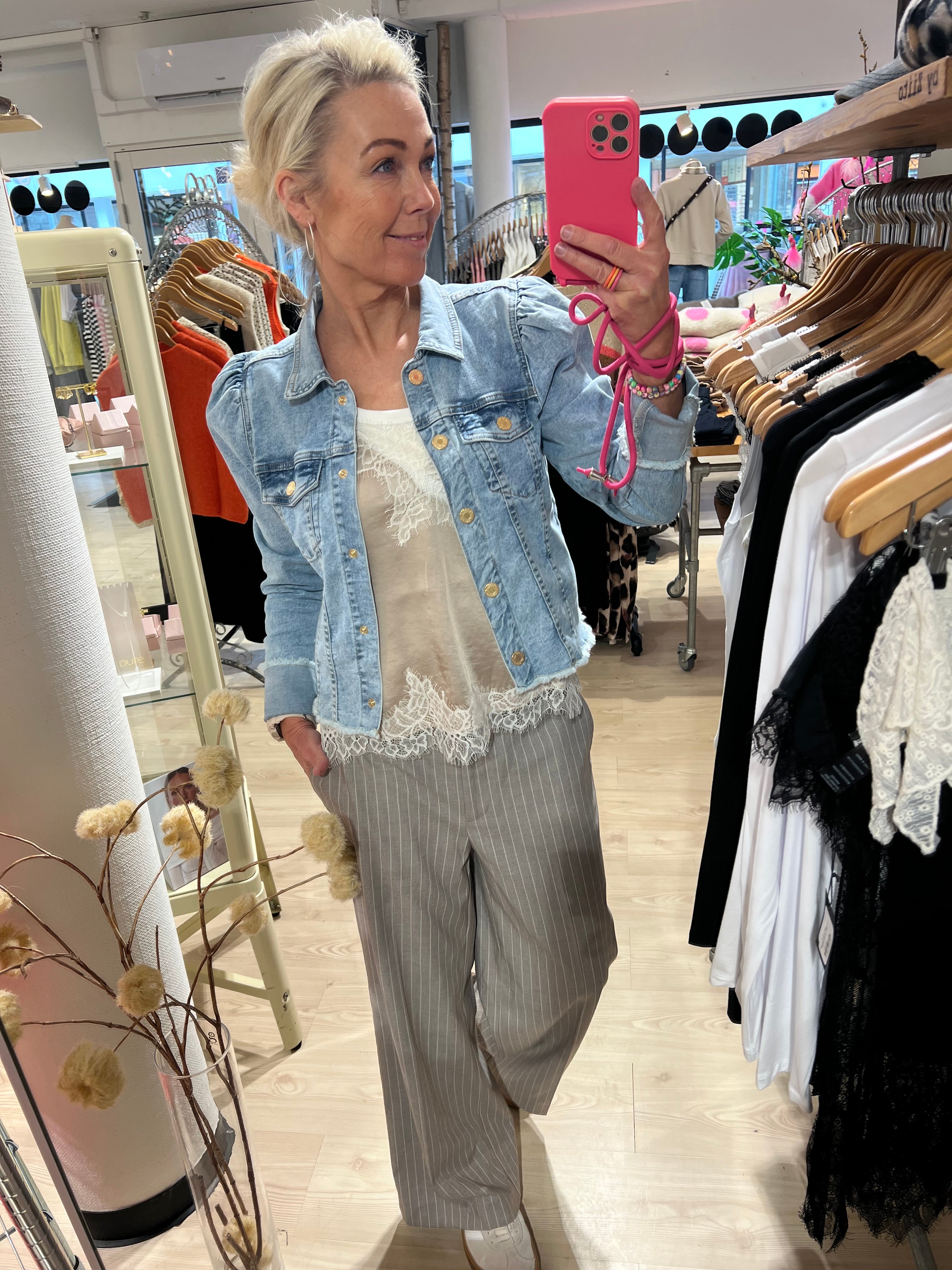 LouiseGO Jo Jacket - Ljusblå Denim