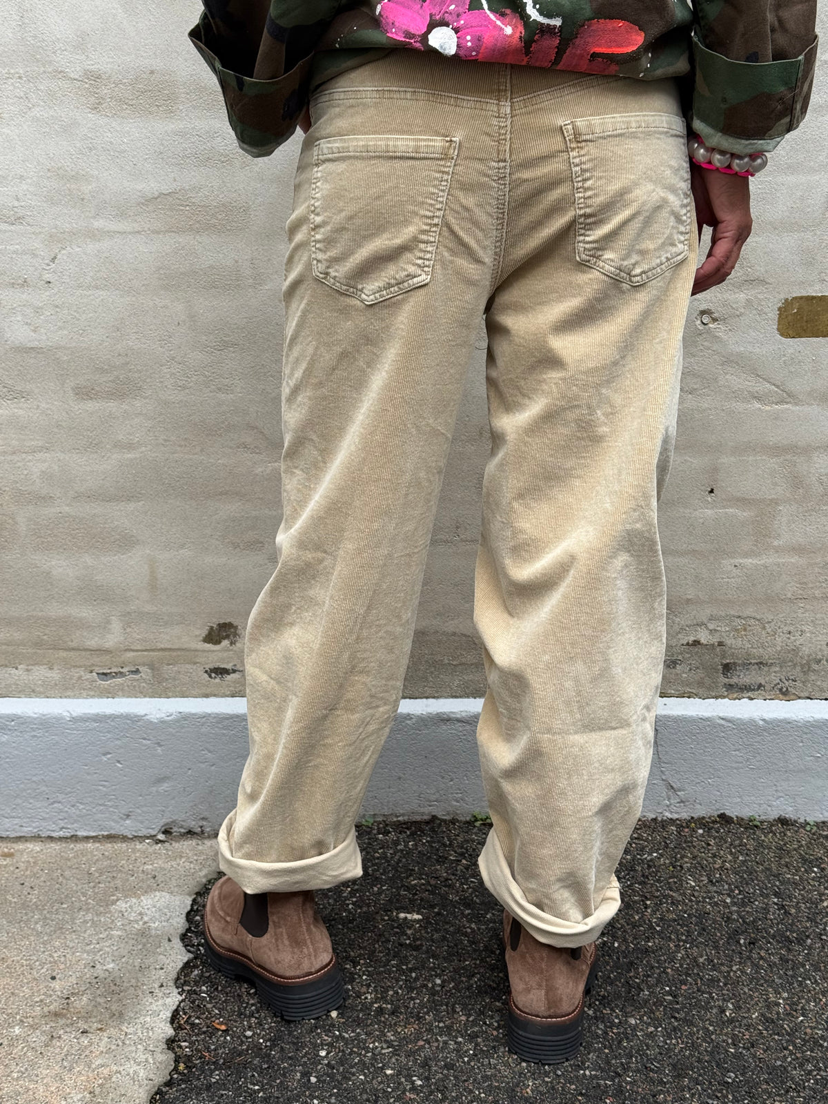 Moffe Corduroy Pants - Beige
