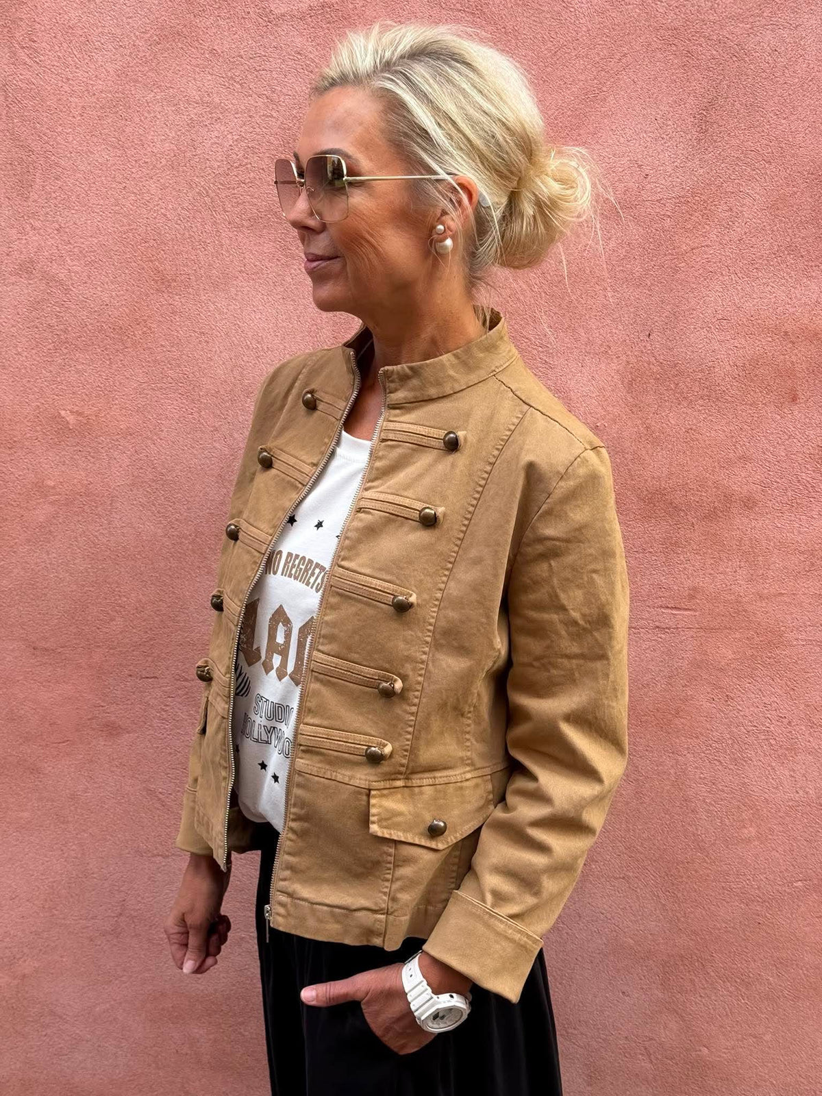 Baldoni Jacket - Camel