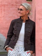 Baldoni Jacket - Dark Brown
