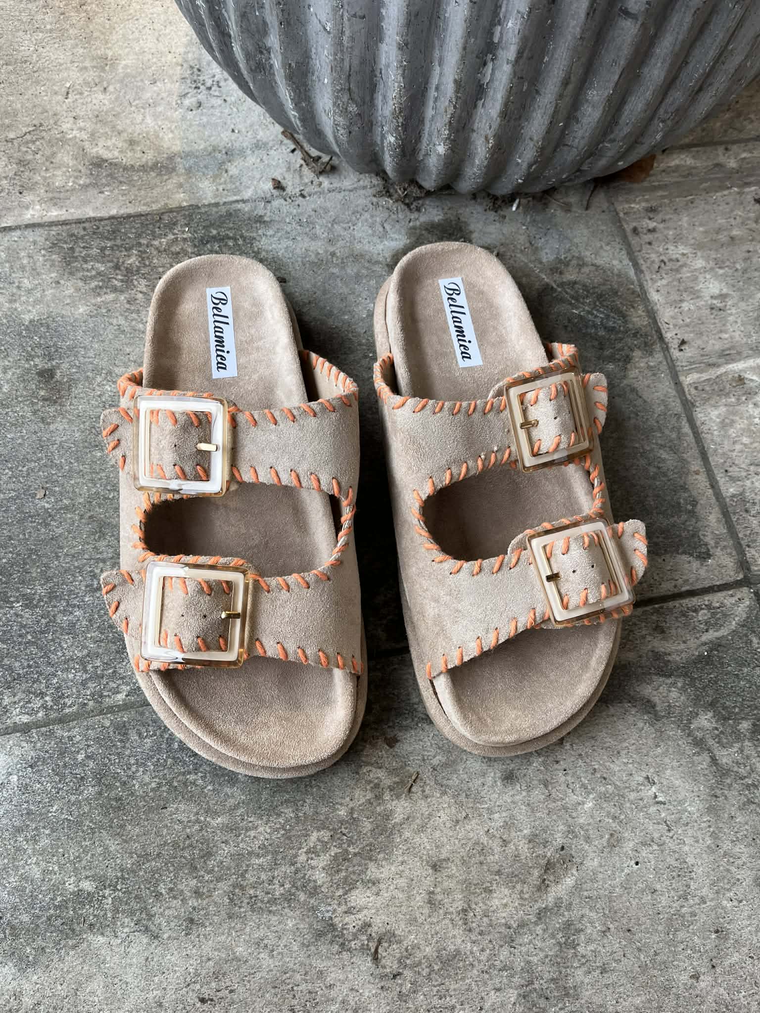 Simona Sandals - Khaki
