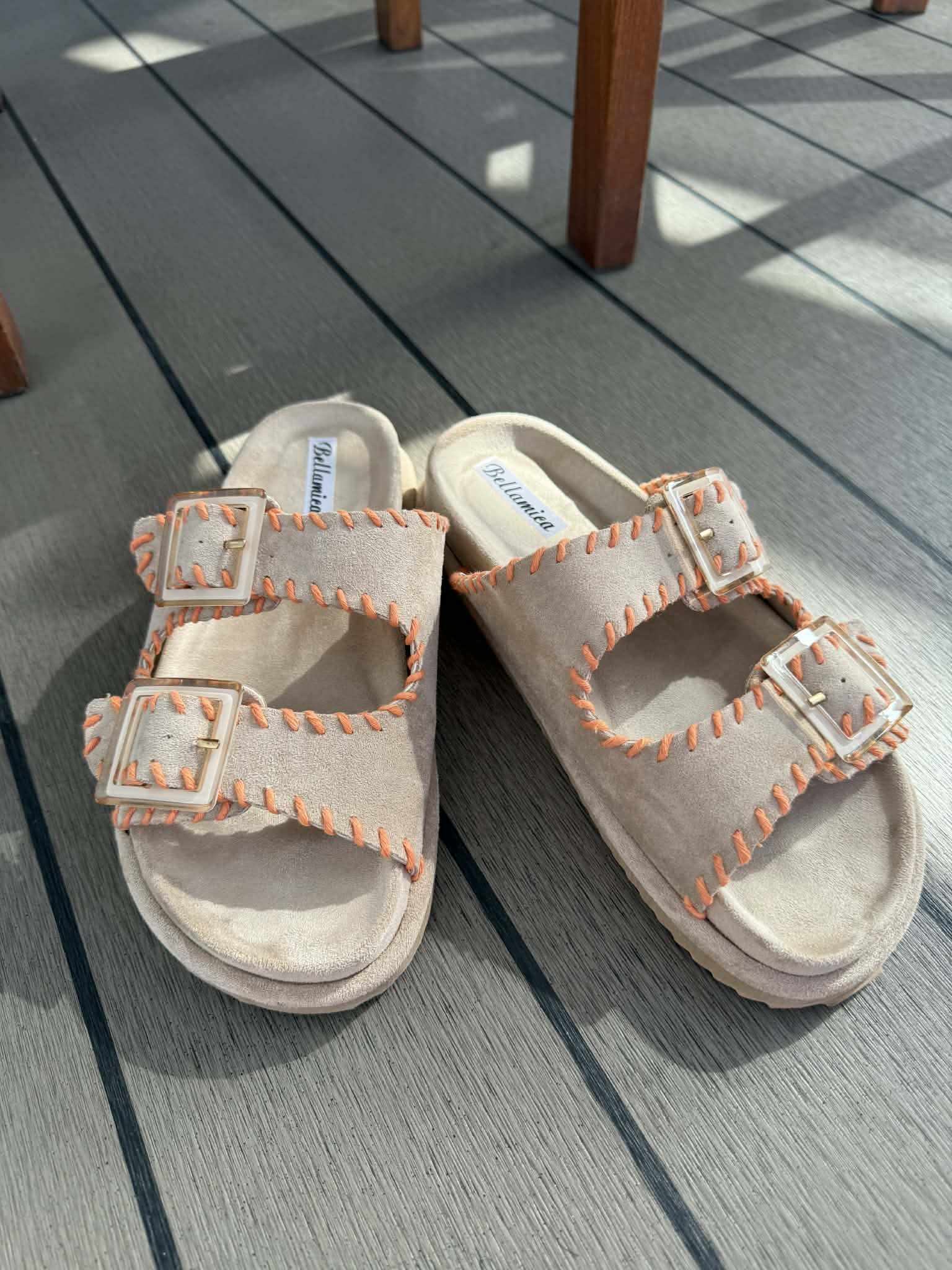 Simona Sandals - Khaki