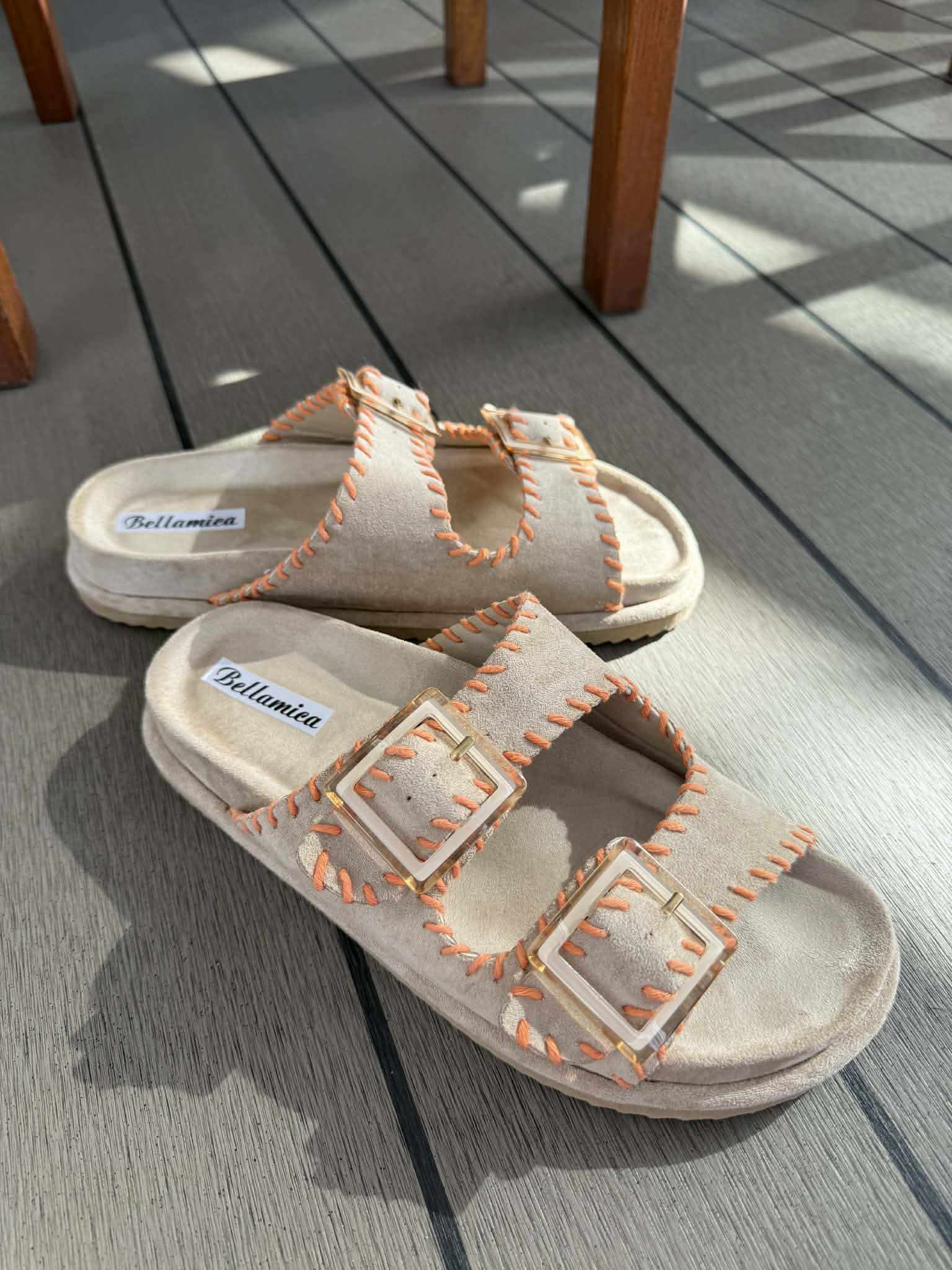 Simona Sandals - Khaki