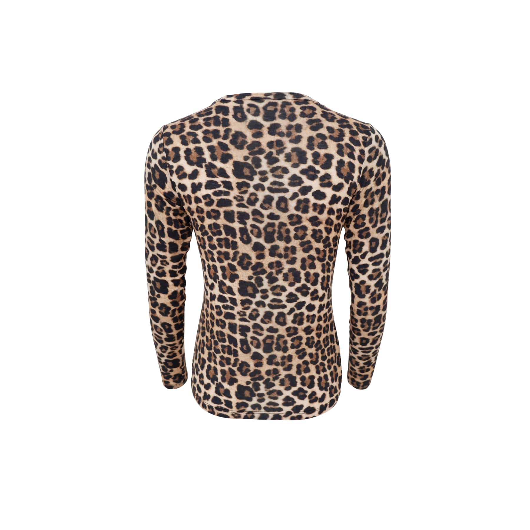 ALBA LS tee - Natural Leo
