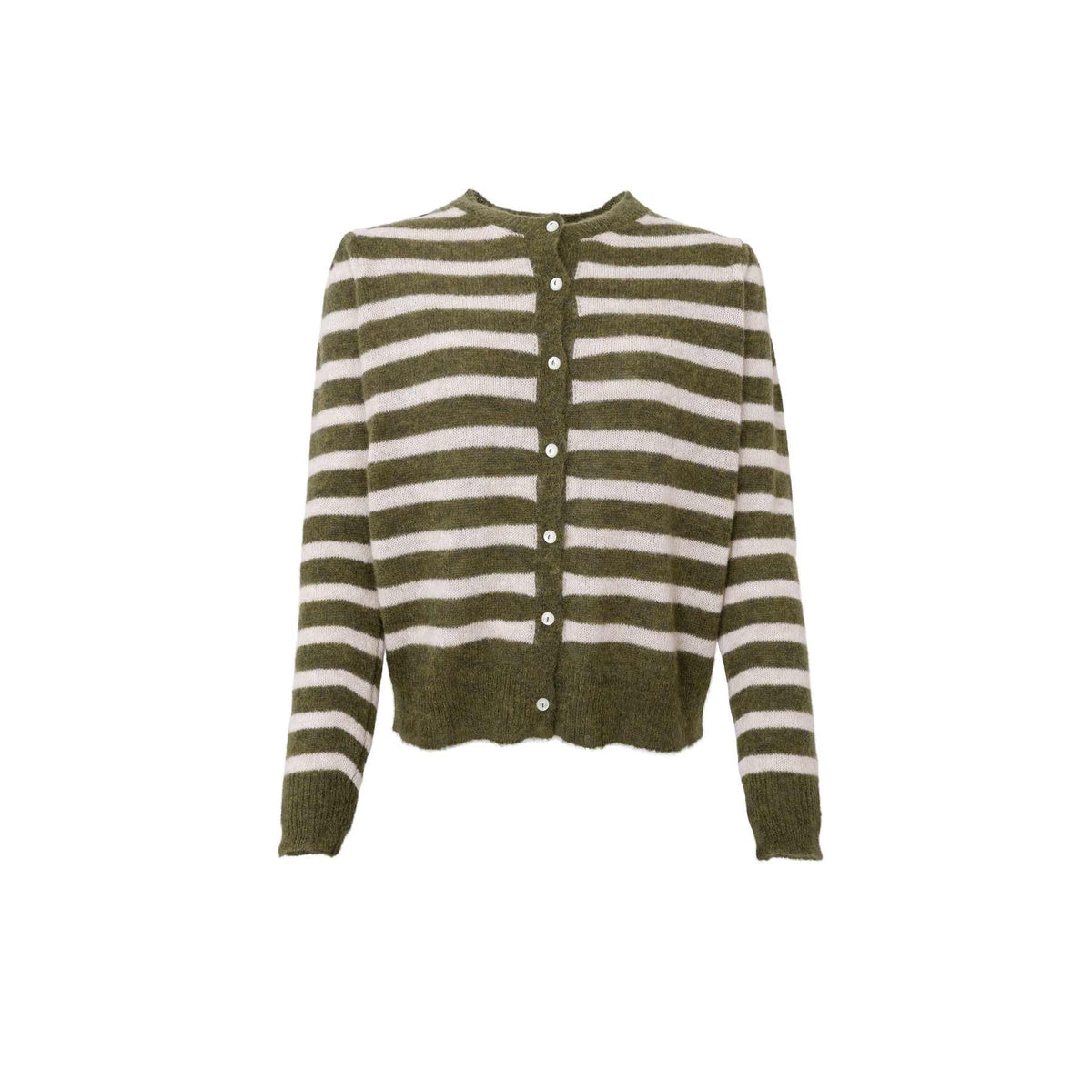 DELL Puff Cardigan - Army
