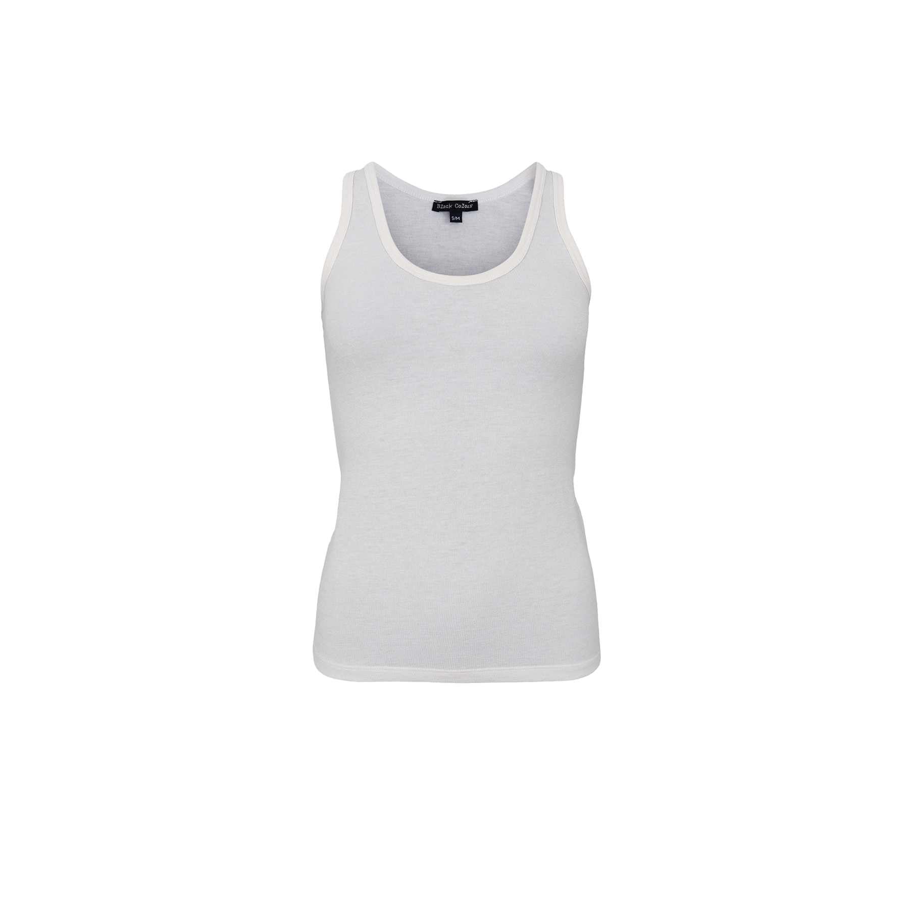 FAYE Lurex Topp - Off White